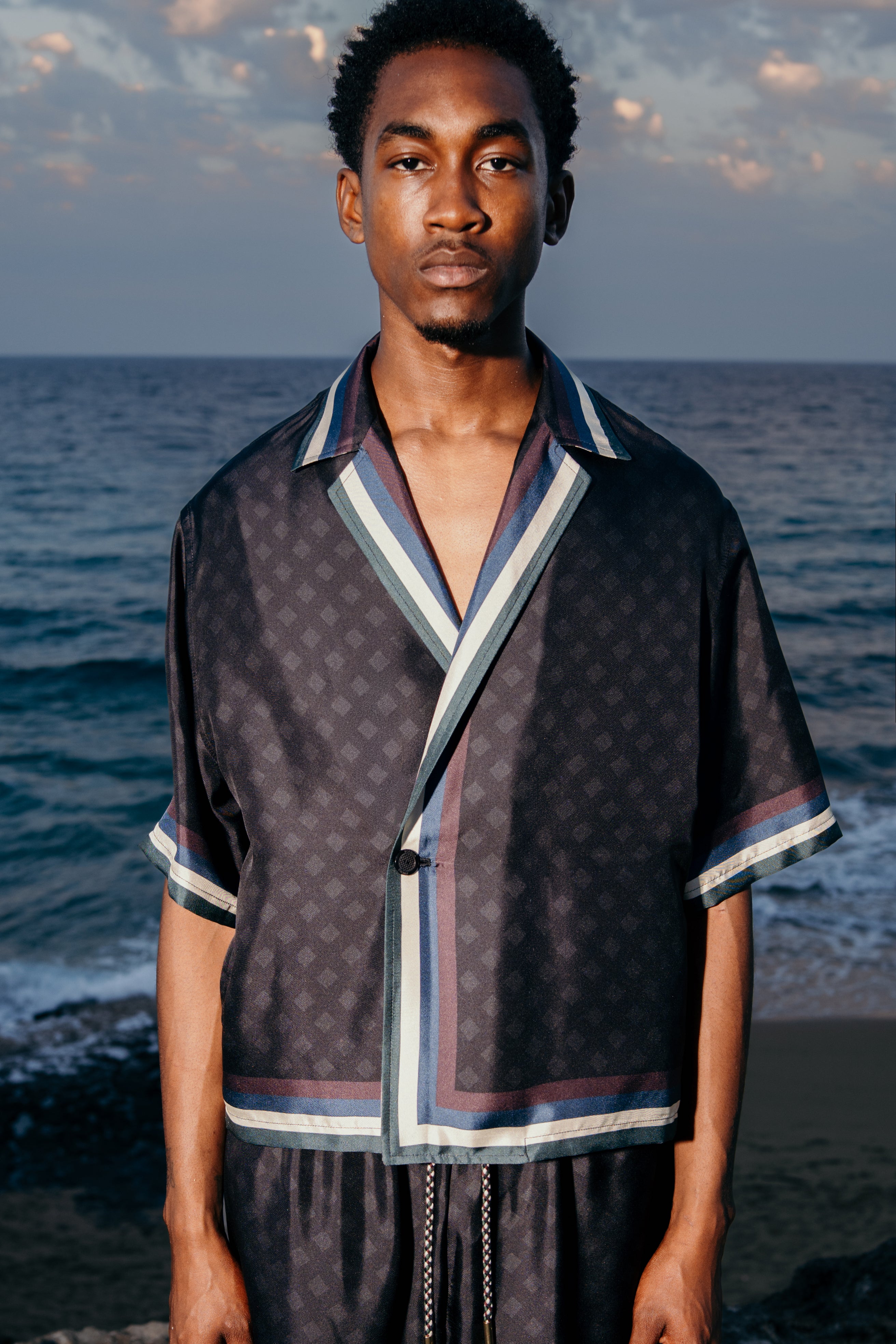 Camicia Torino Bowling Striped Black House