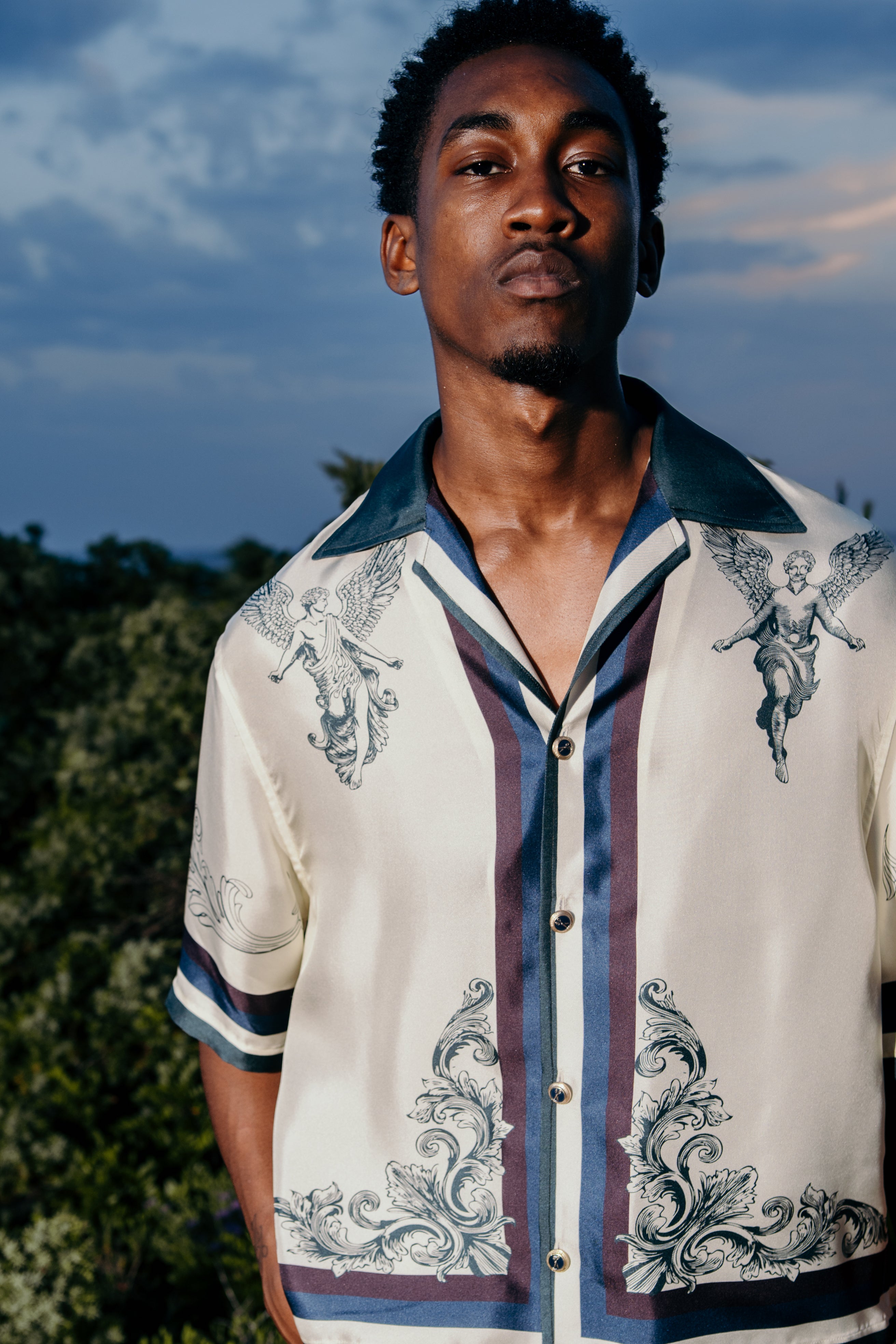 Camicia Bowling Barocco