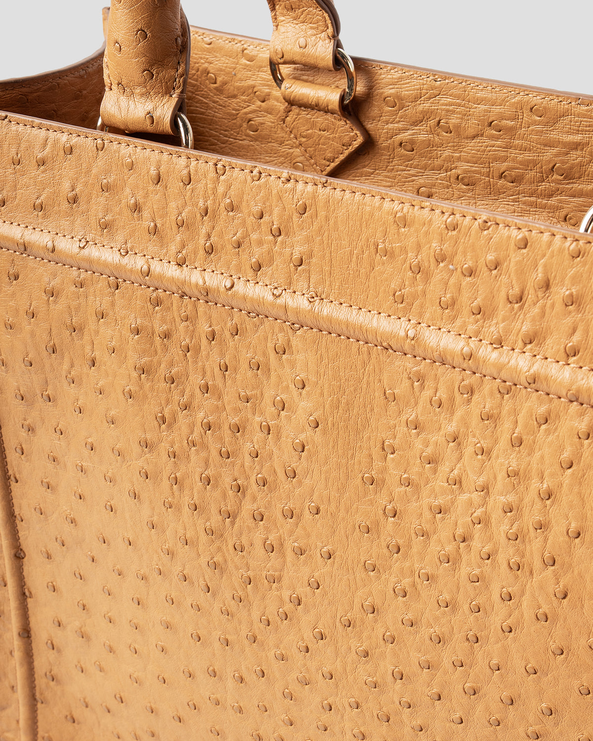 Prima Bag Struzzo Ocra