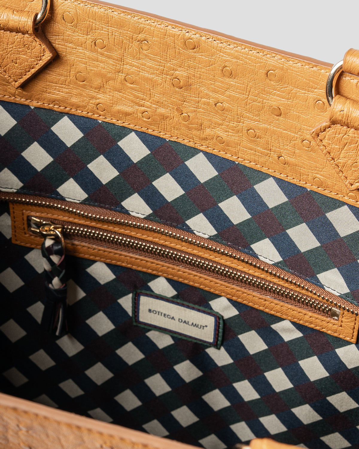 Prima Bag Struzzo Ocra