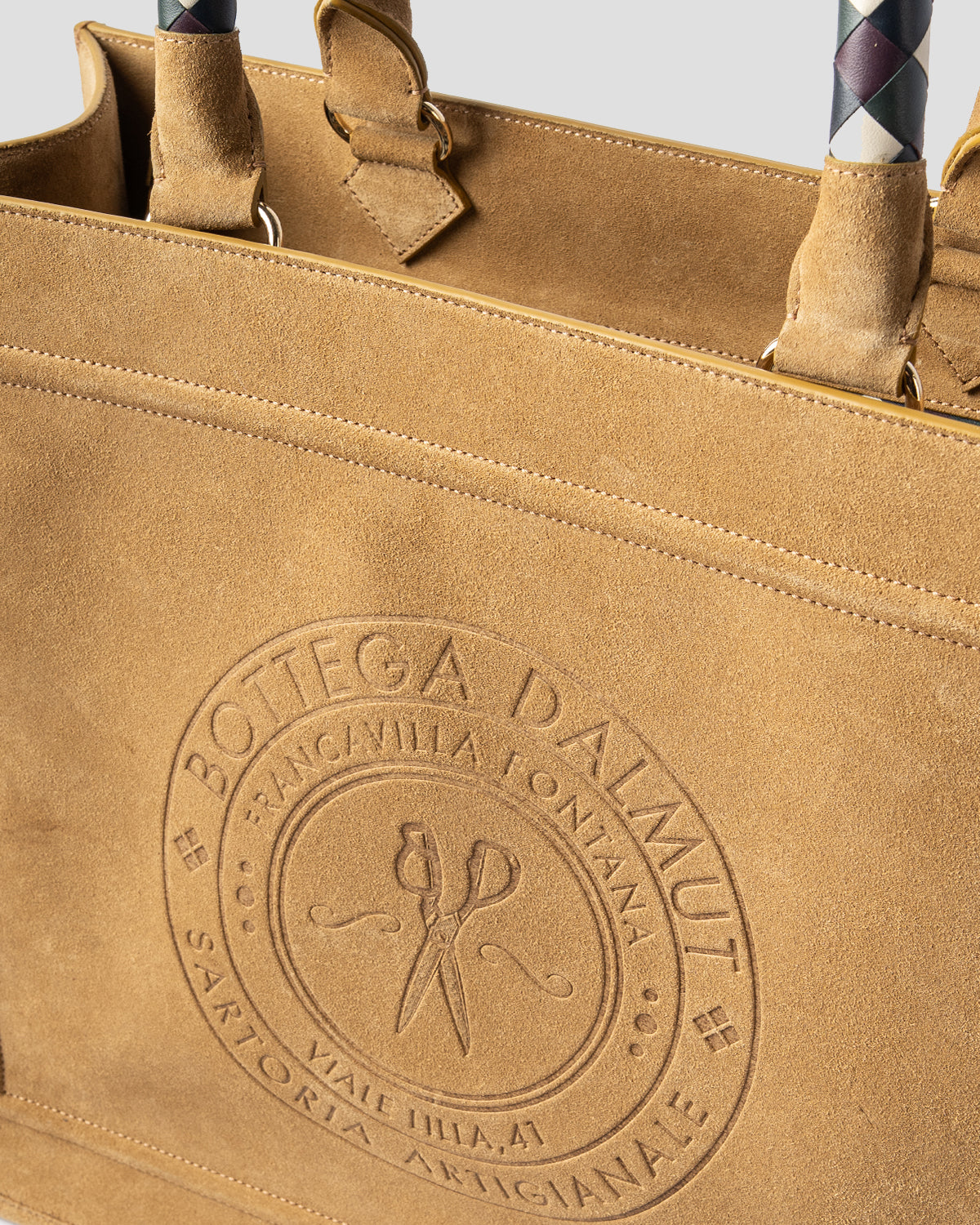 Prima Bag Suede Cammello