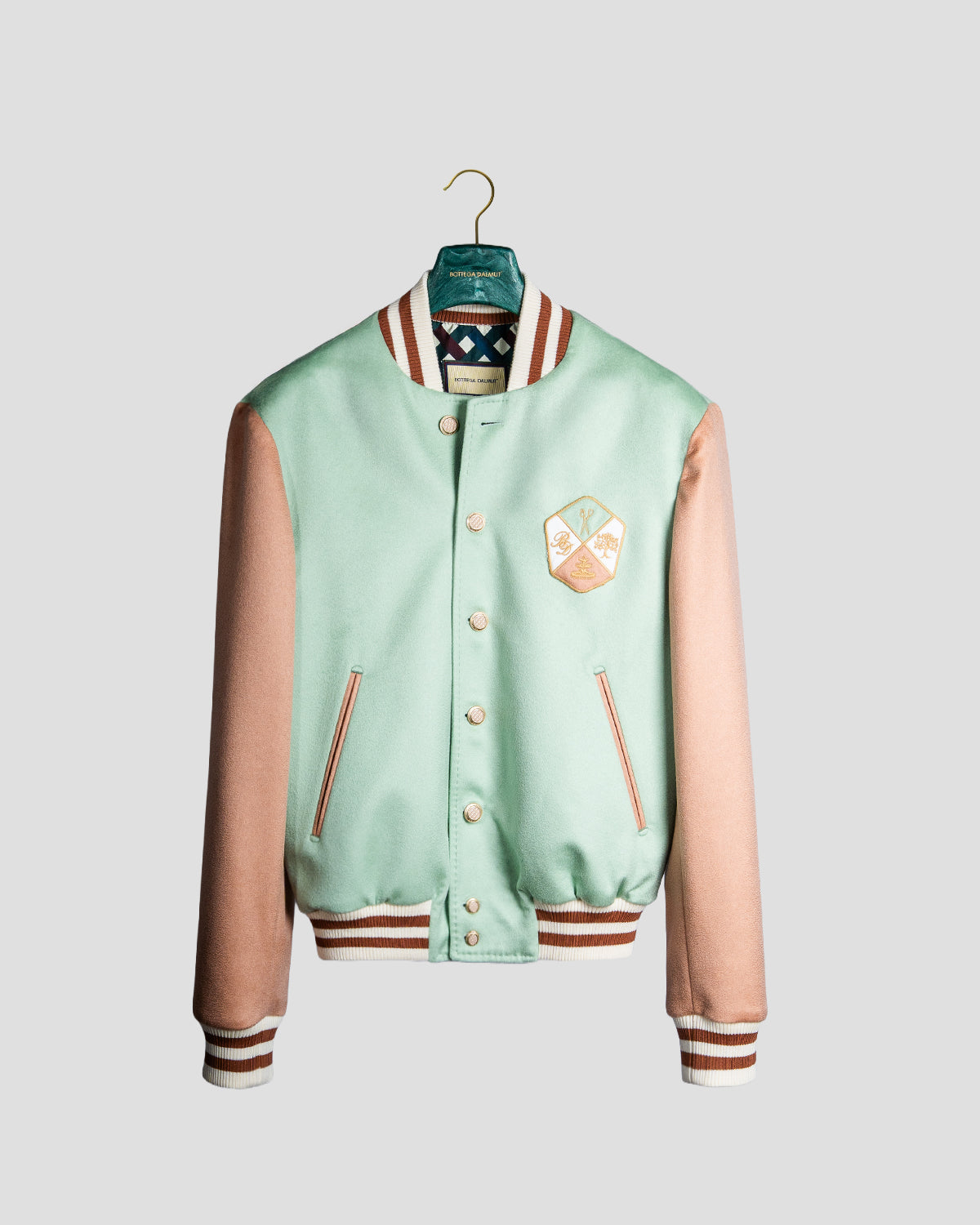 Varsity College Cashmere verde