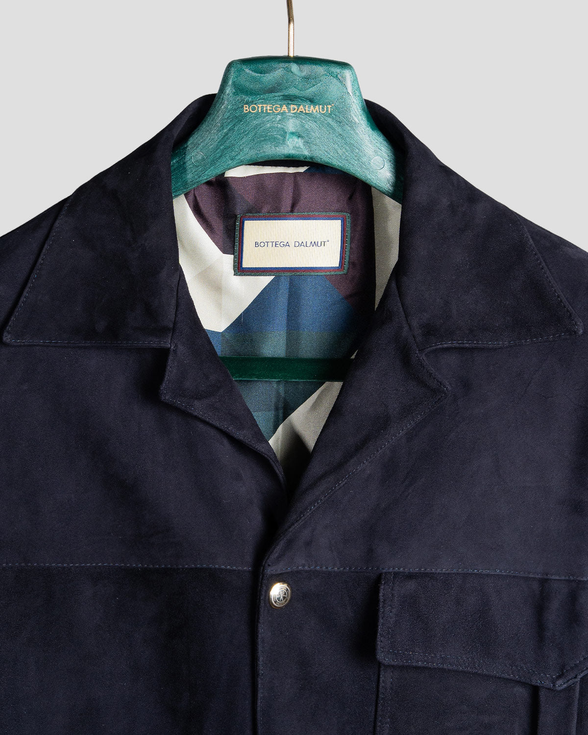 Camicia Board Camoscio Oltremare