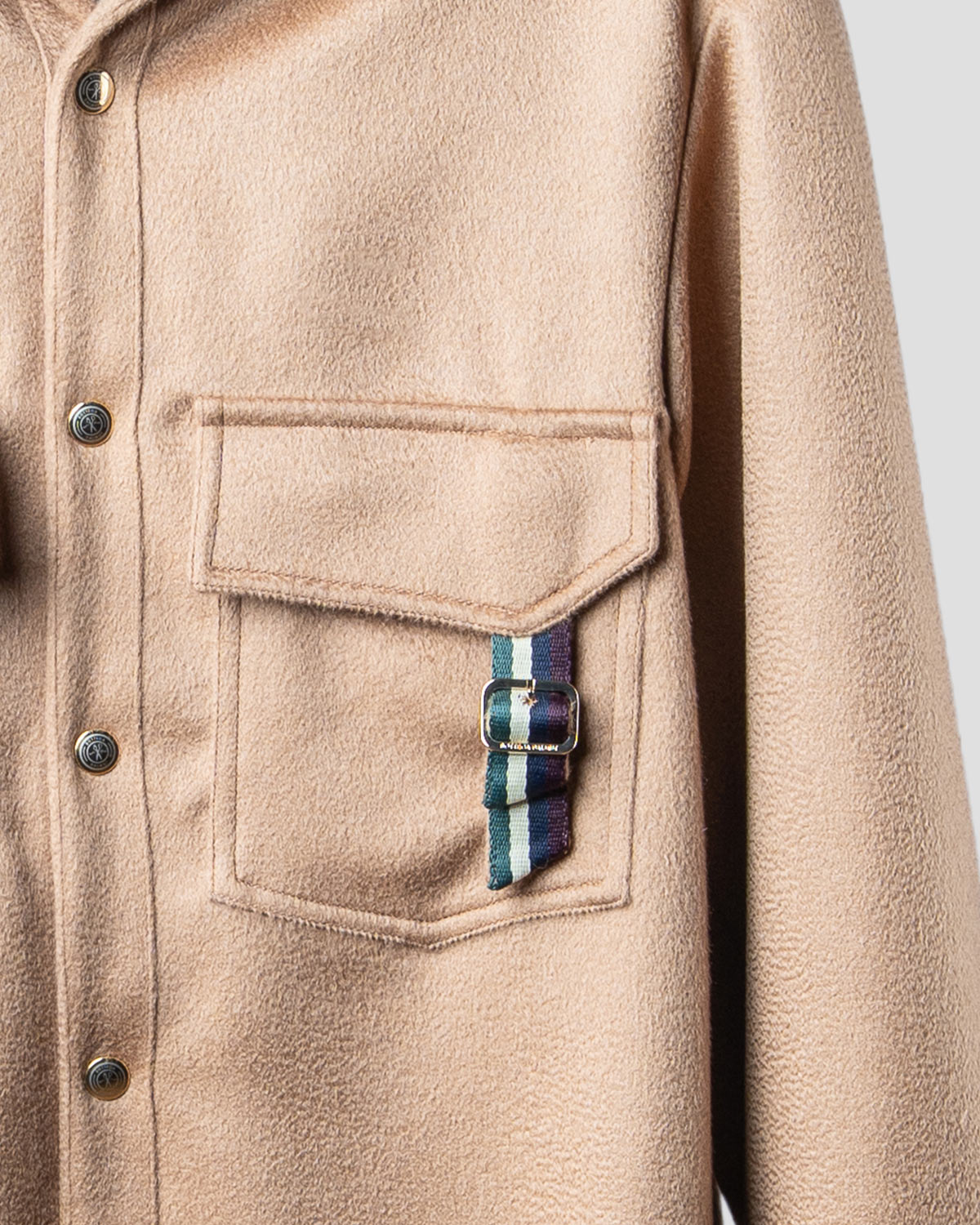 Overshirt Safari Cashmere Cammello