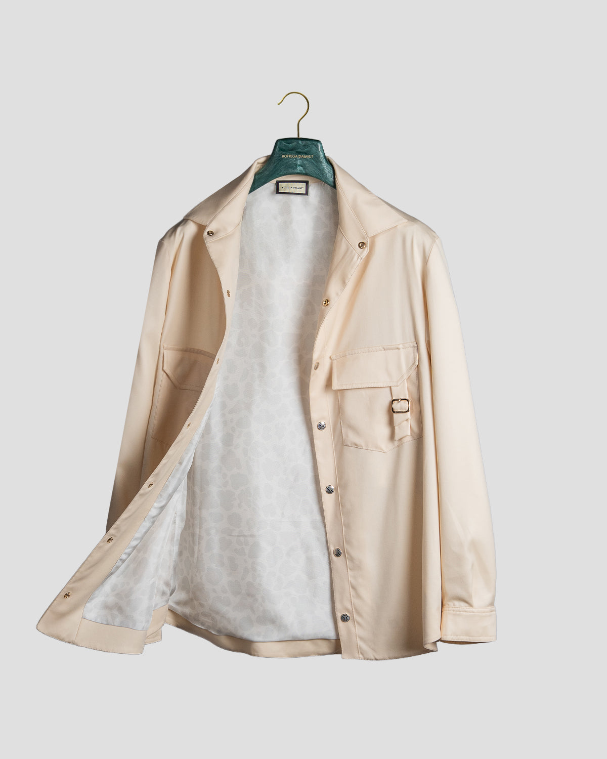 Overshirt Safari Gabardina Burro