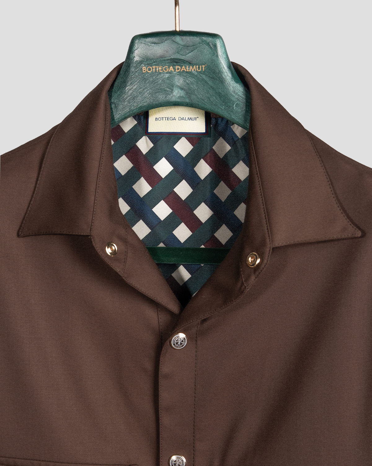 Overshirt Safari gabardina Moro