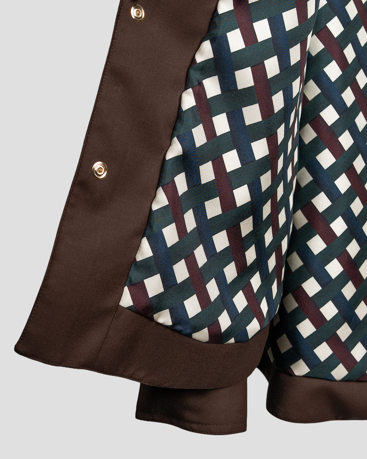 Overshirt Safari gabardina Moro