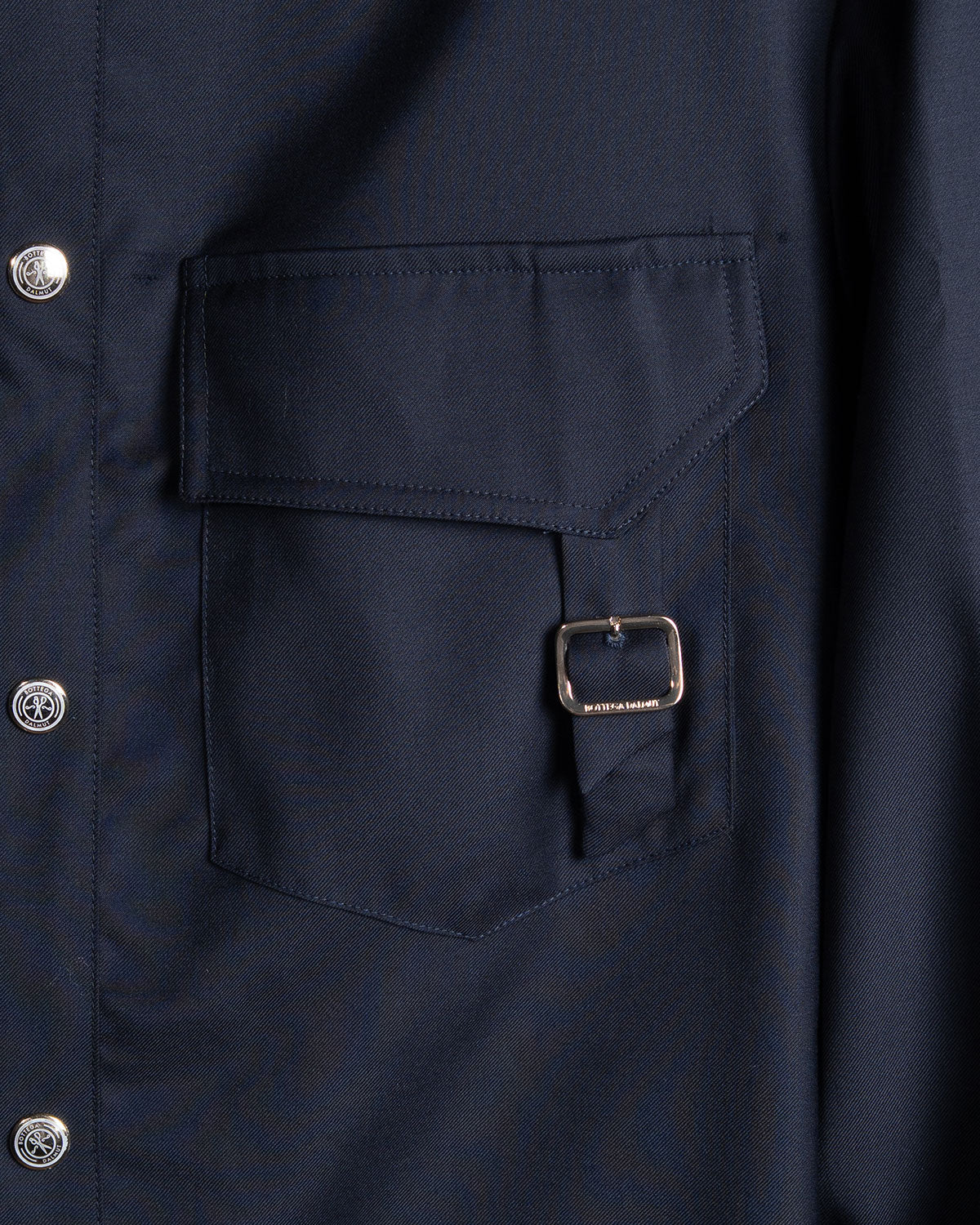 Overshirt Safari Gabardina Blu