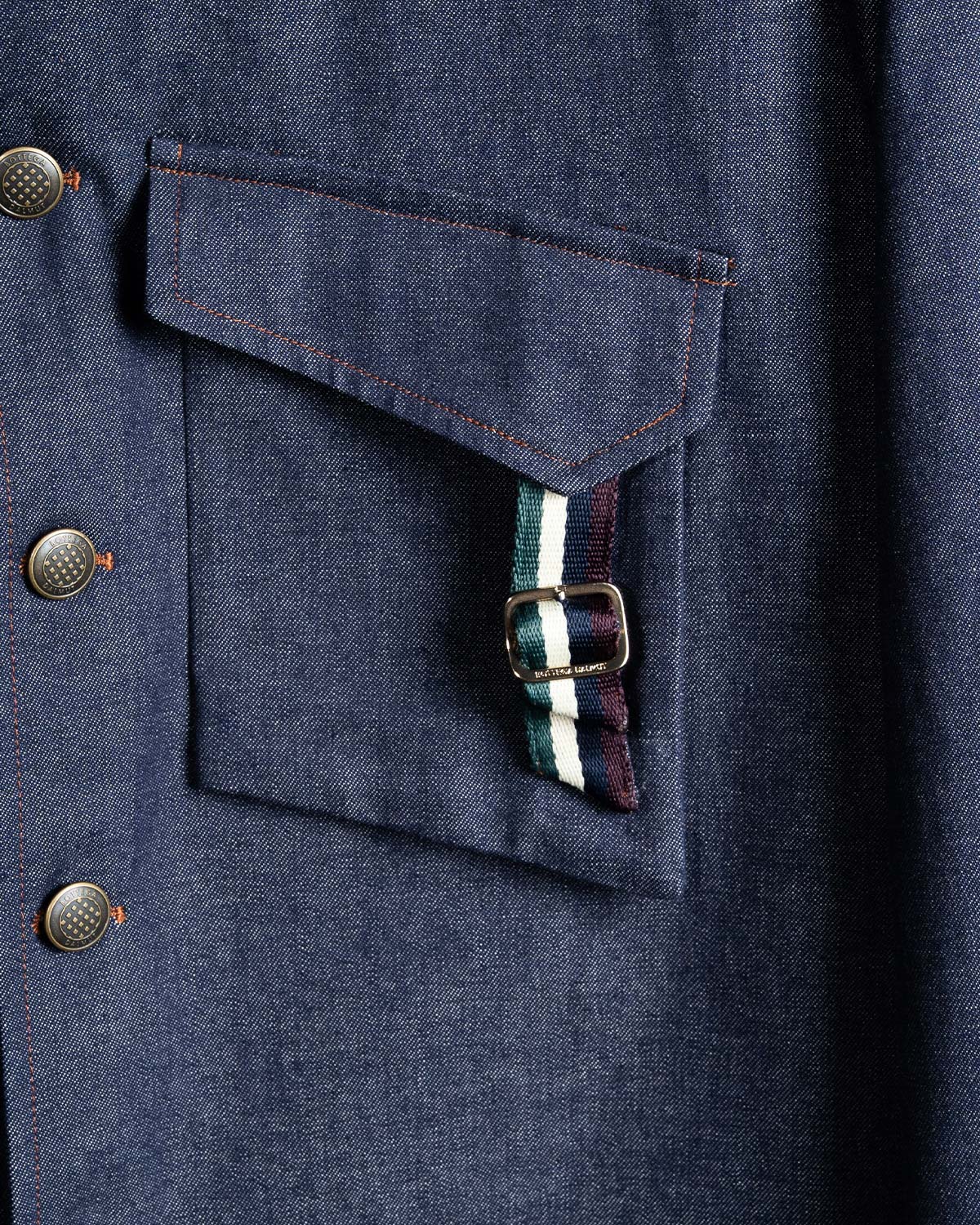 Giubbotto Board Denim Blu