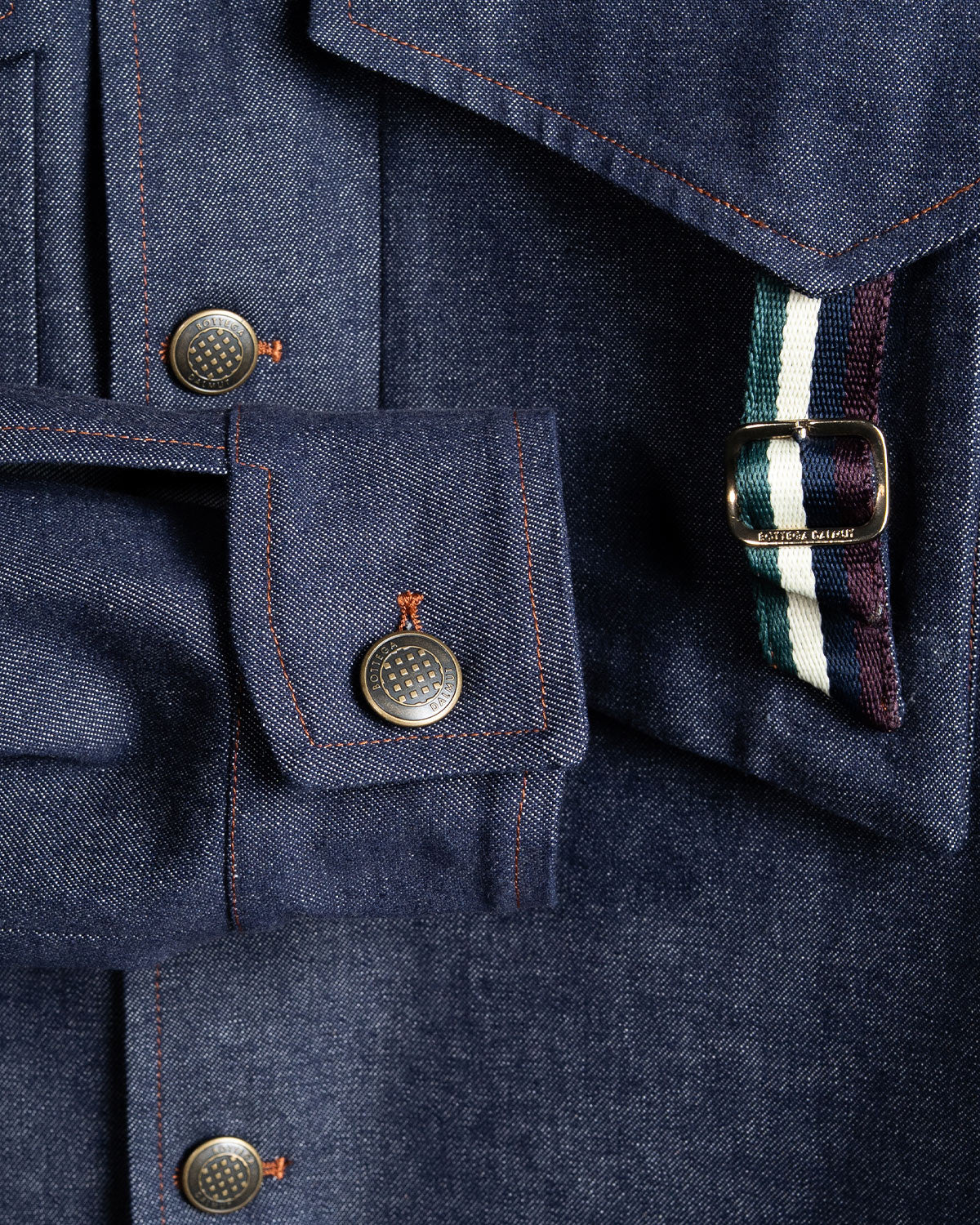 Giubbotto Board Denim Blu