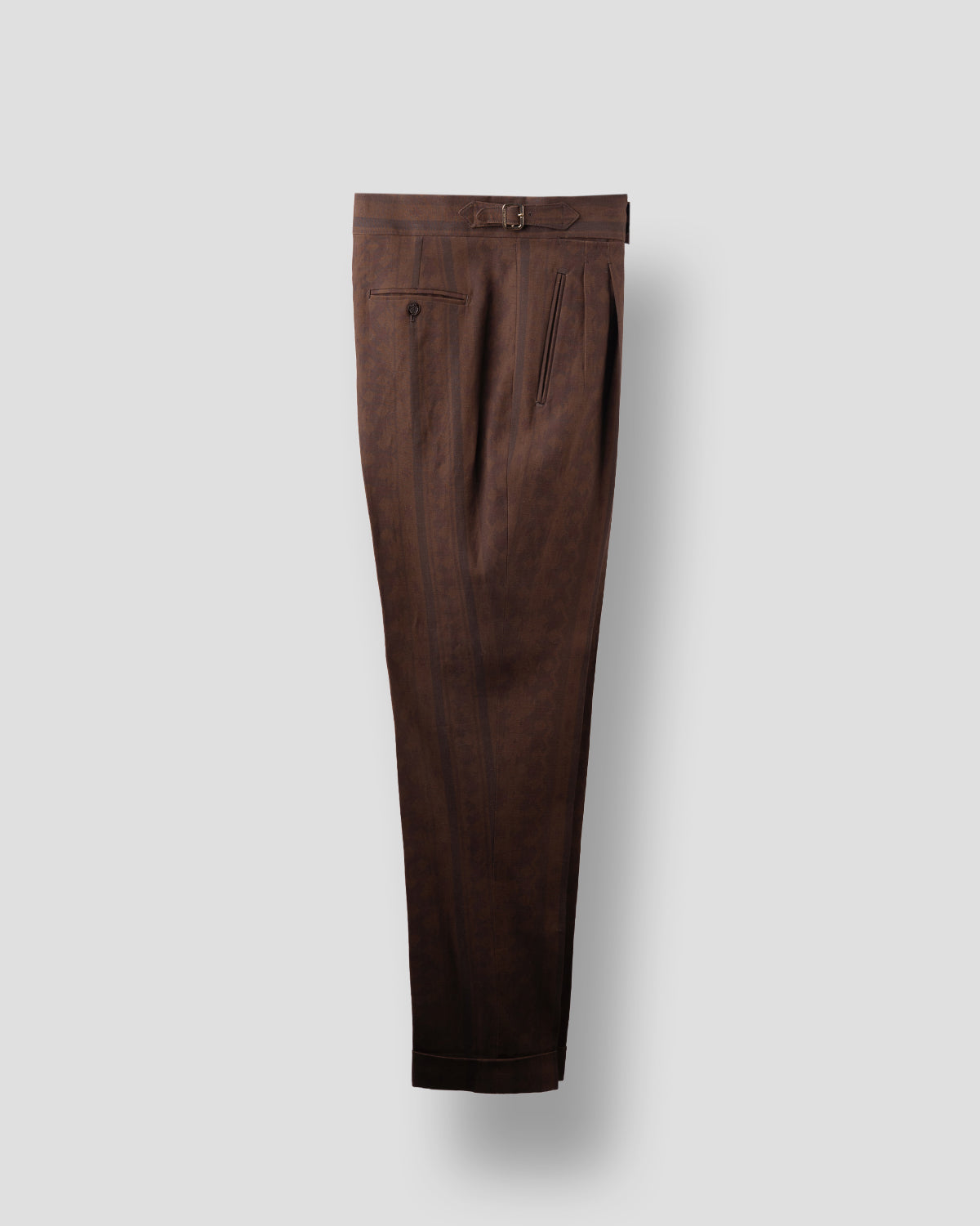 Pantalone Transition Belted O Marrone