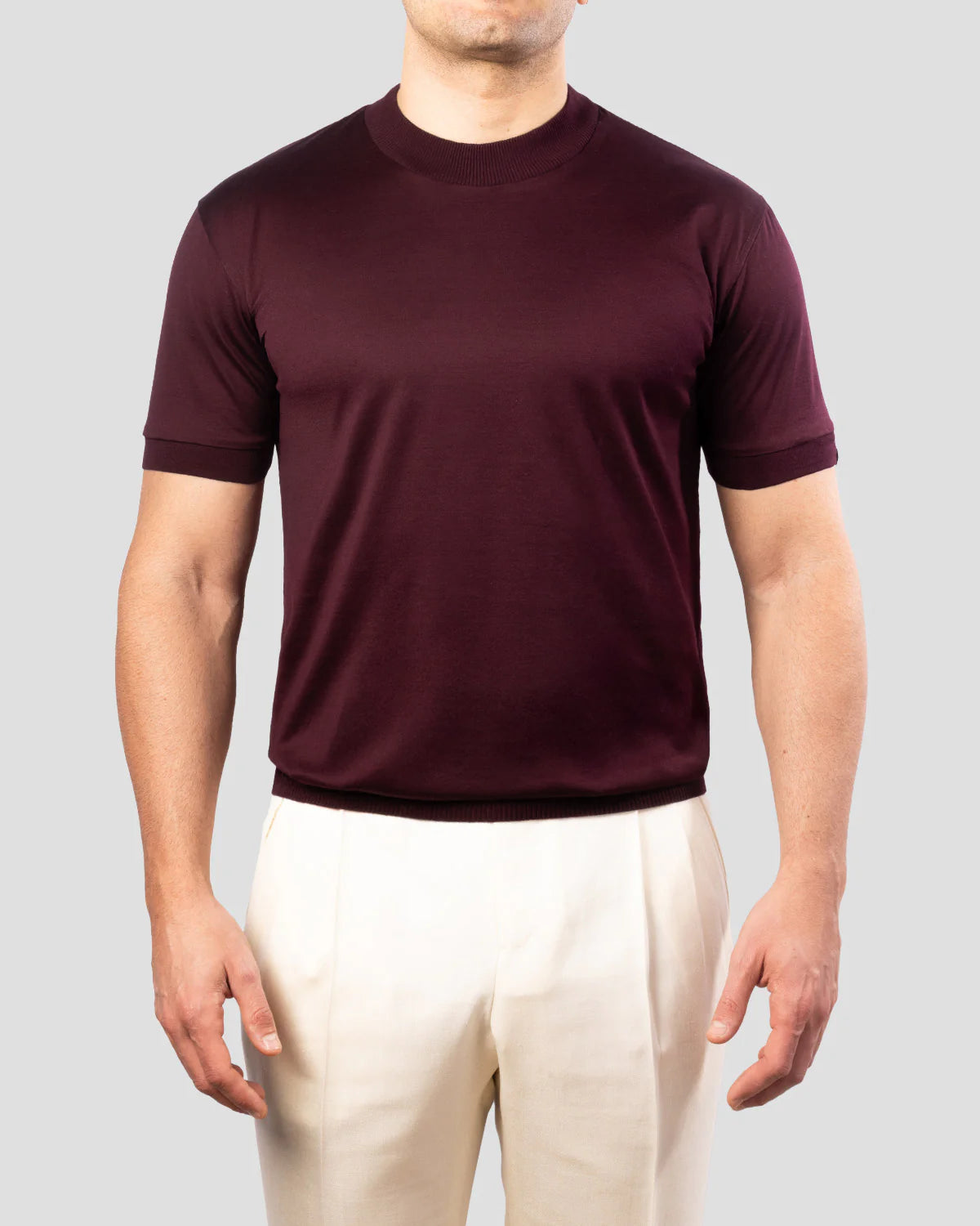 Primo Filo T-Shirt Bordeaux