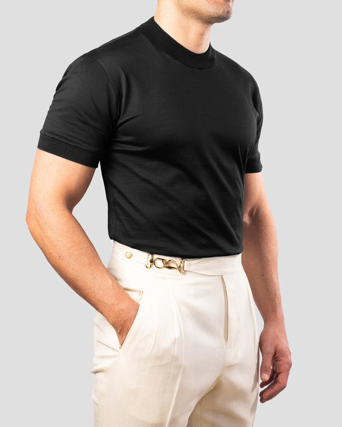 Black Scotland thread T-Shirt