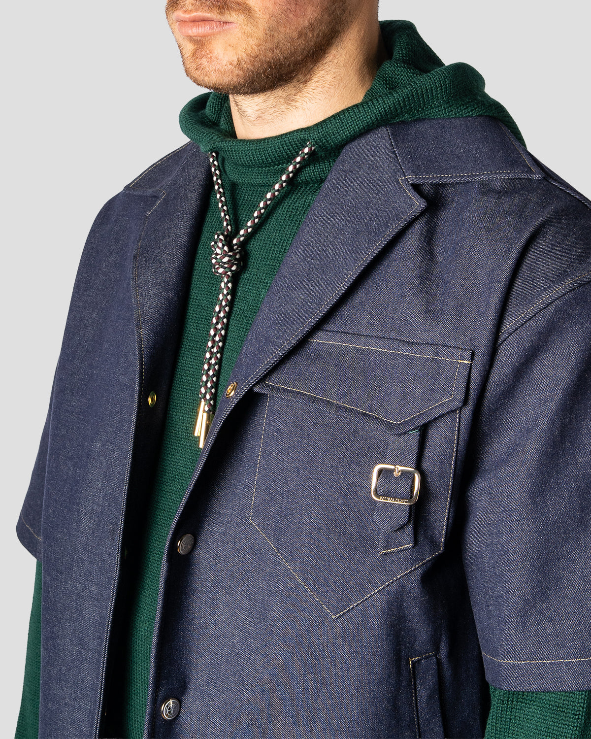 Camicia Board Denim Blu