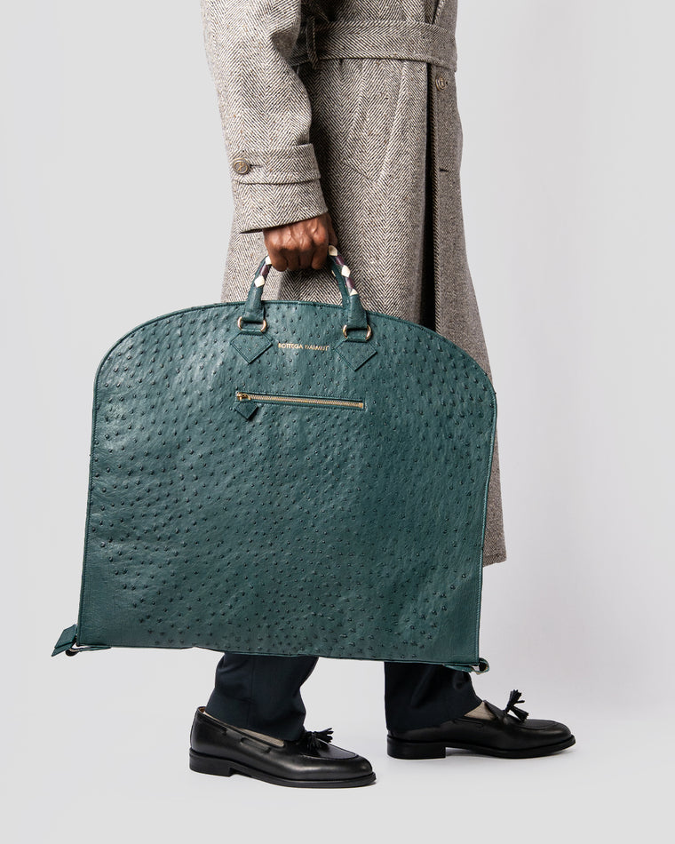The Savile Struzzo in pelle di struzzo, Bottega Dalmut