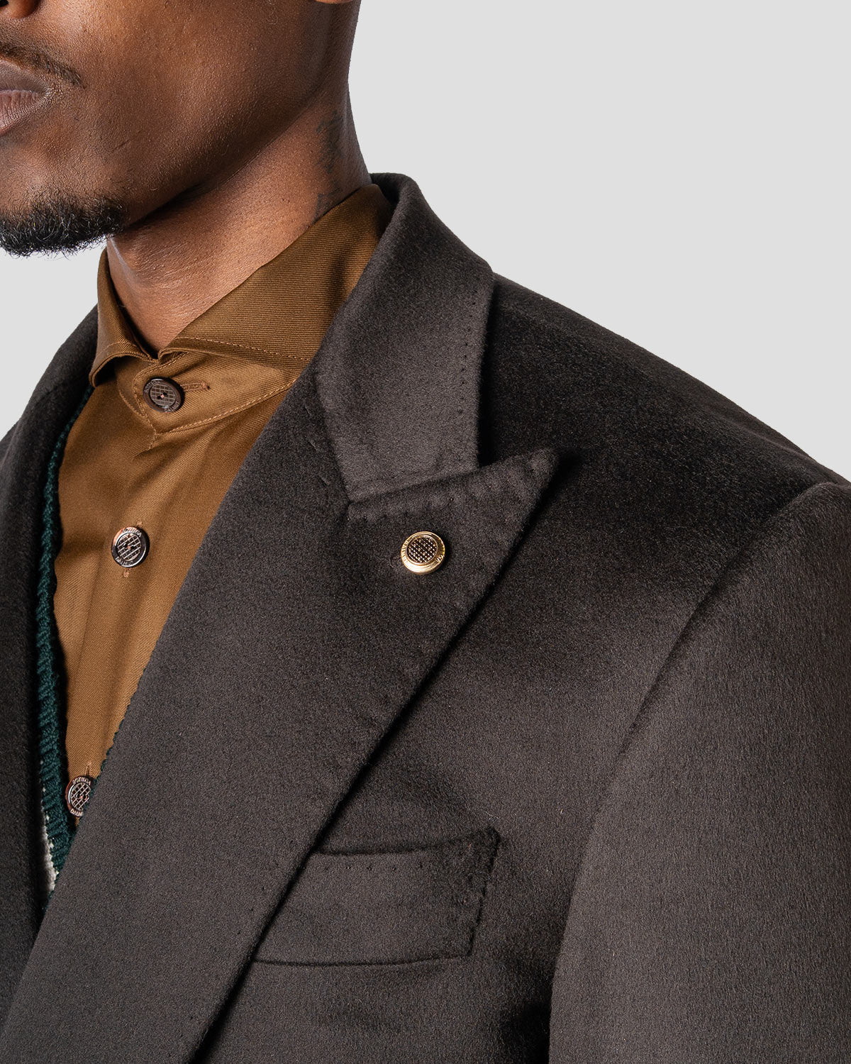 Blazer Doppiopetto Cashmere Moro