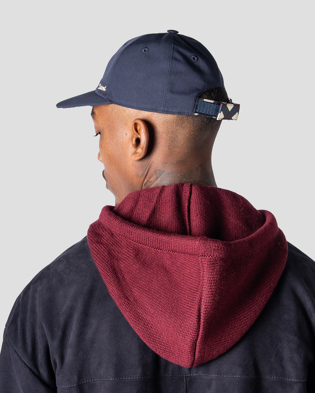 Felpa con Laccio Dalmut Bordeaux