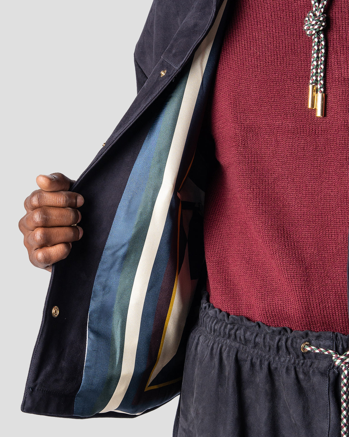 Camicia Board Camoscio Oltremare