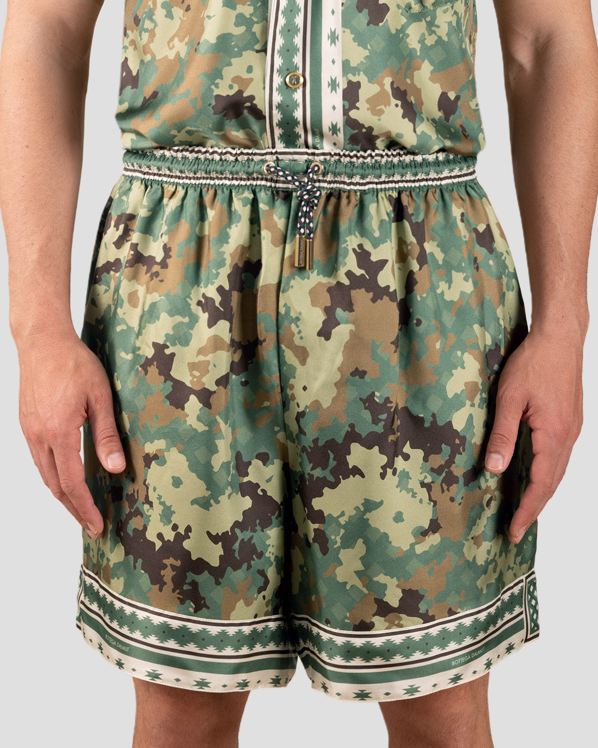 Pantaloncino Board Vegetato italiano