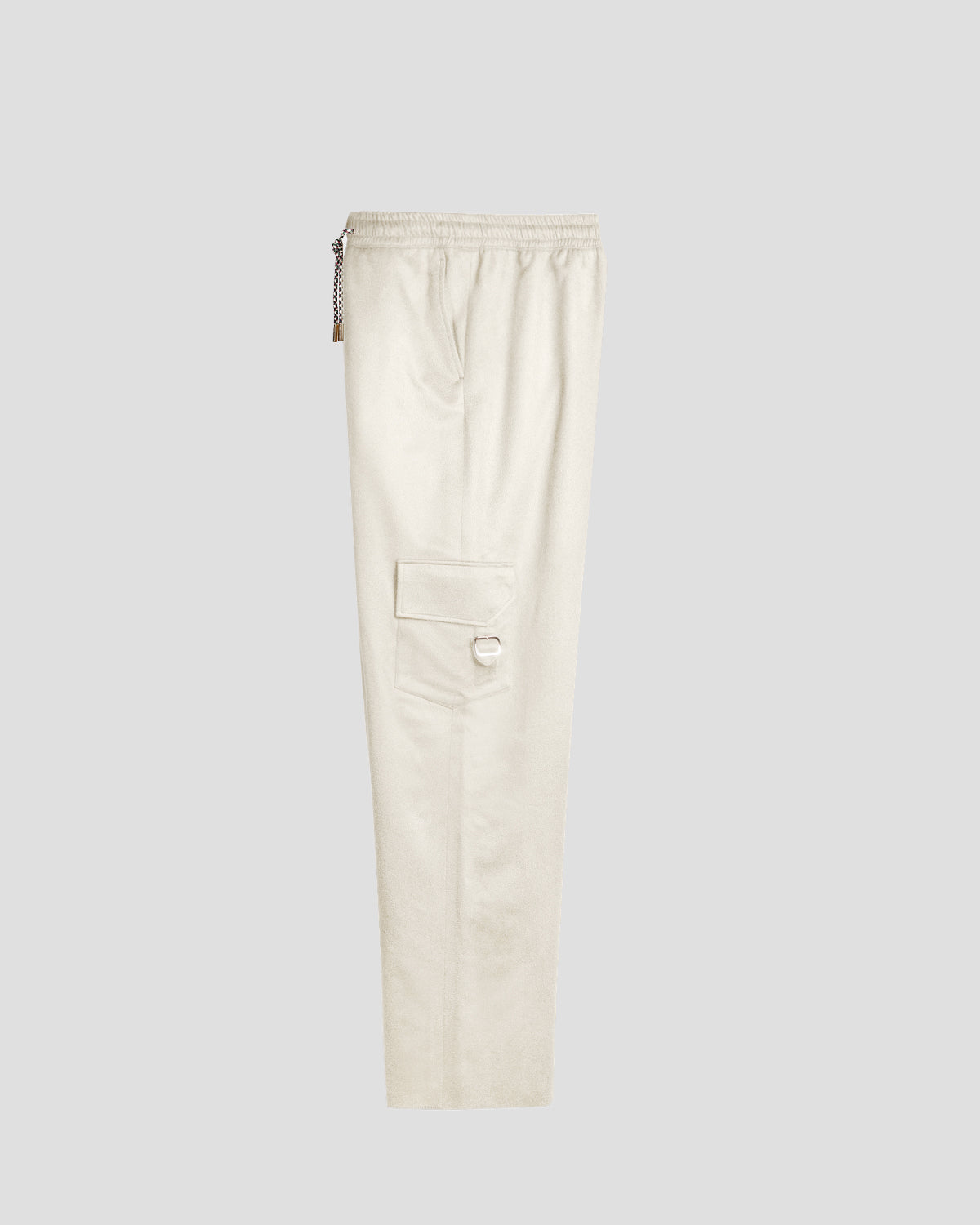 Pantaloni Cargo Cashmere Burro