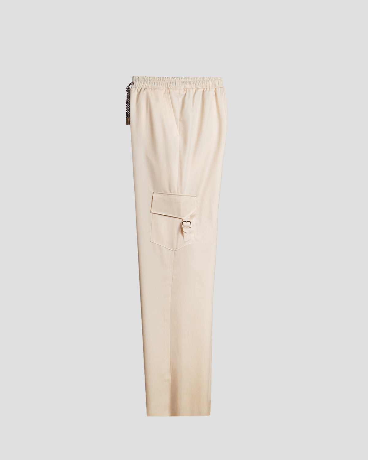 Pantaloni Cargo Gabardina Burro