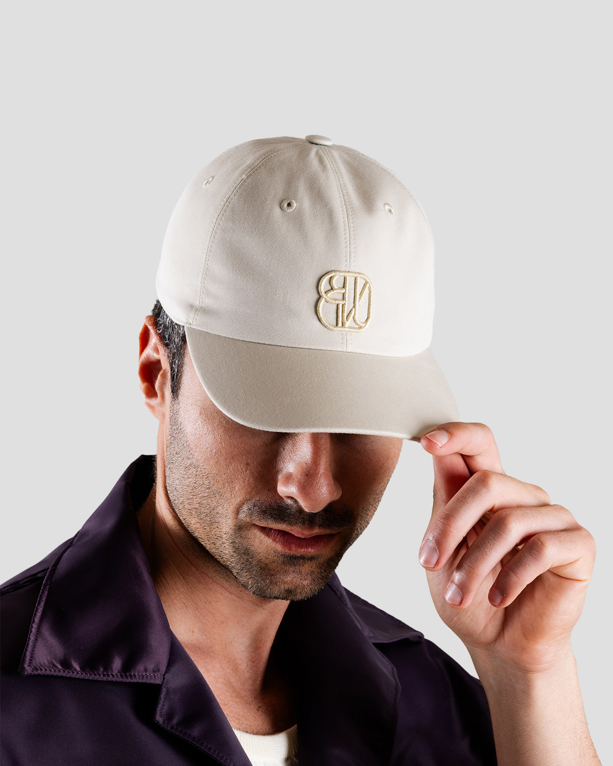 Snapback Bianco Monogram