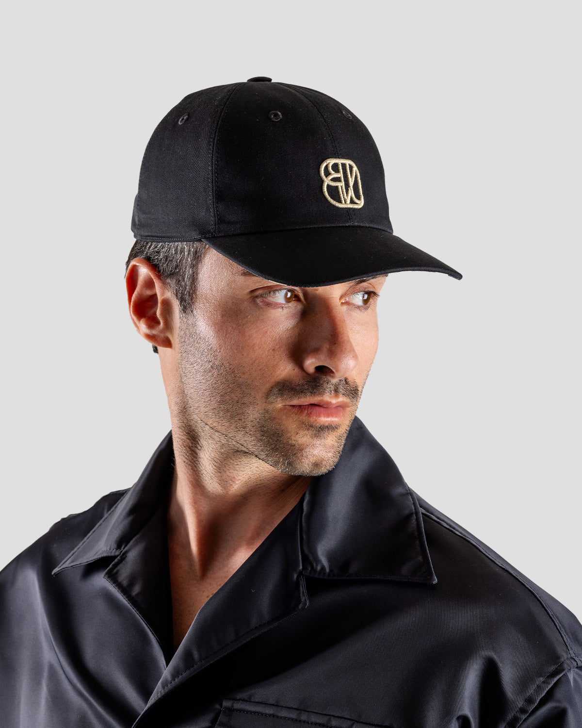 Snapback Nero Monogram