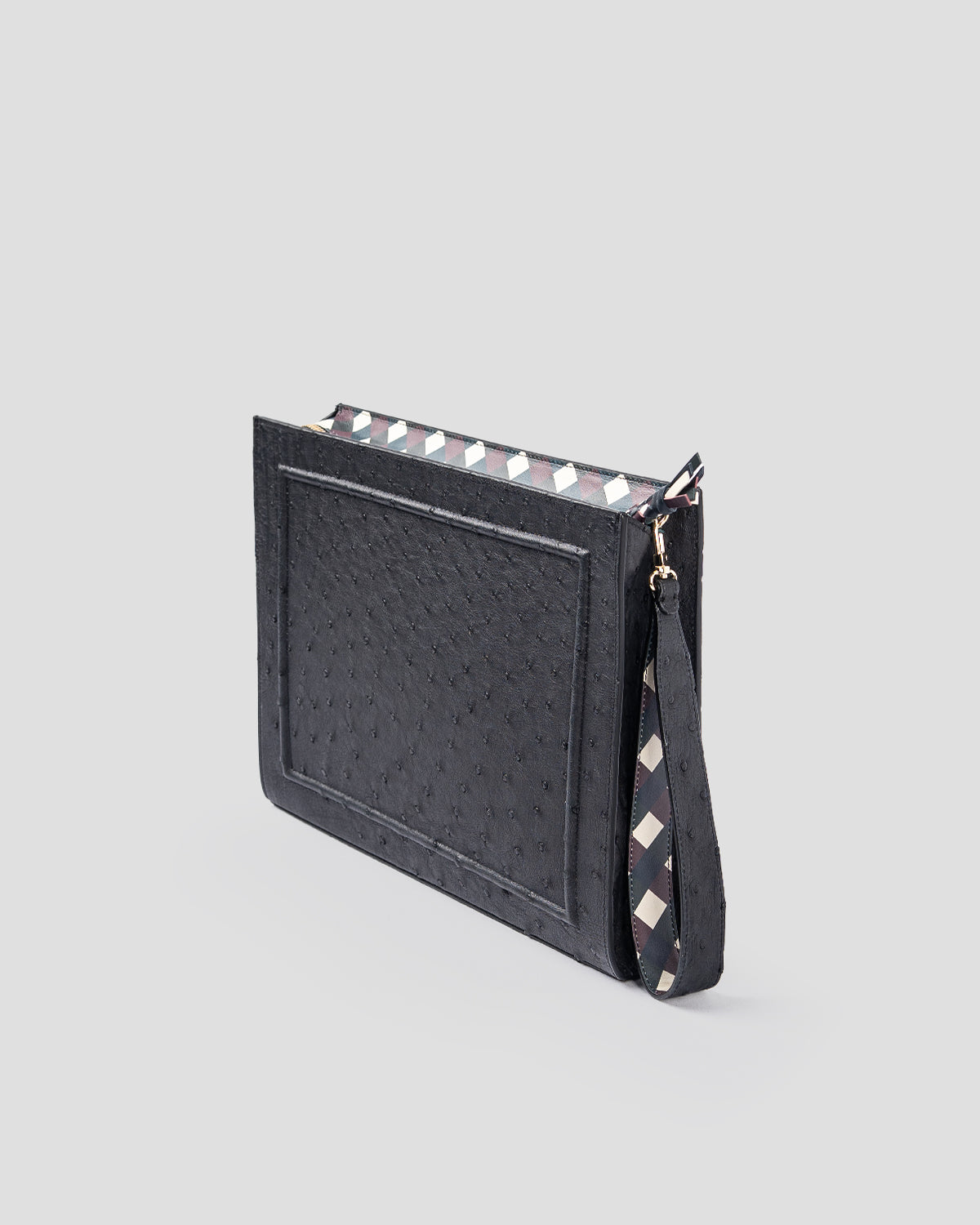 Travel pochette Struzzo Nera