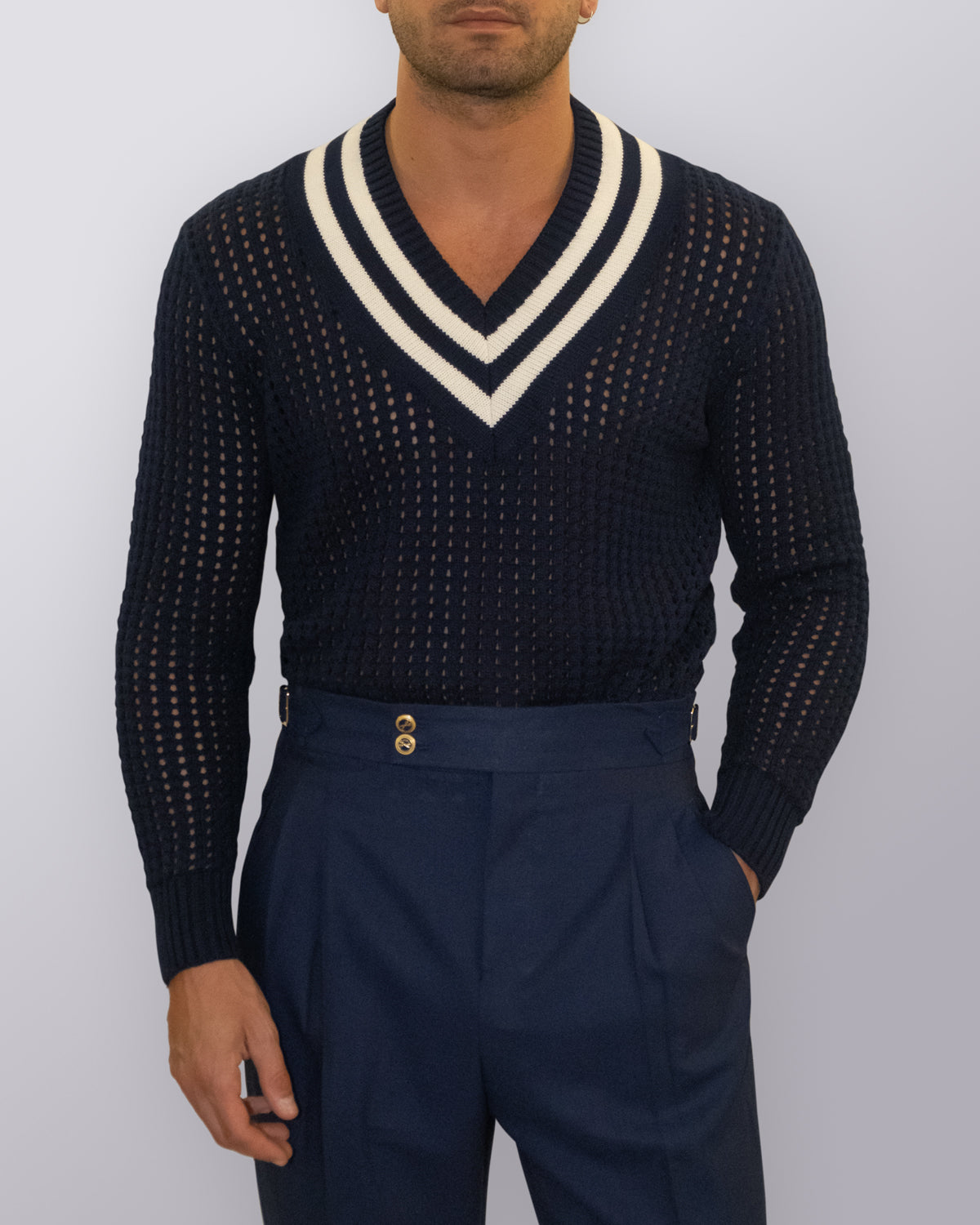 Cricket in Cotone Blu