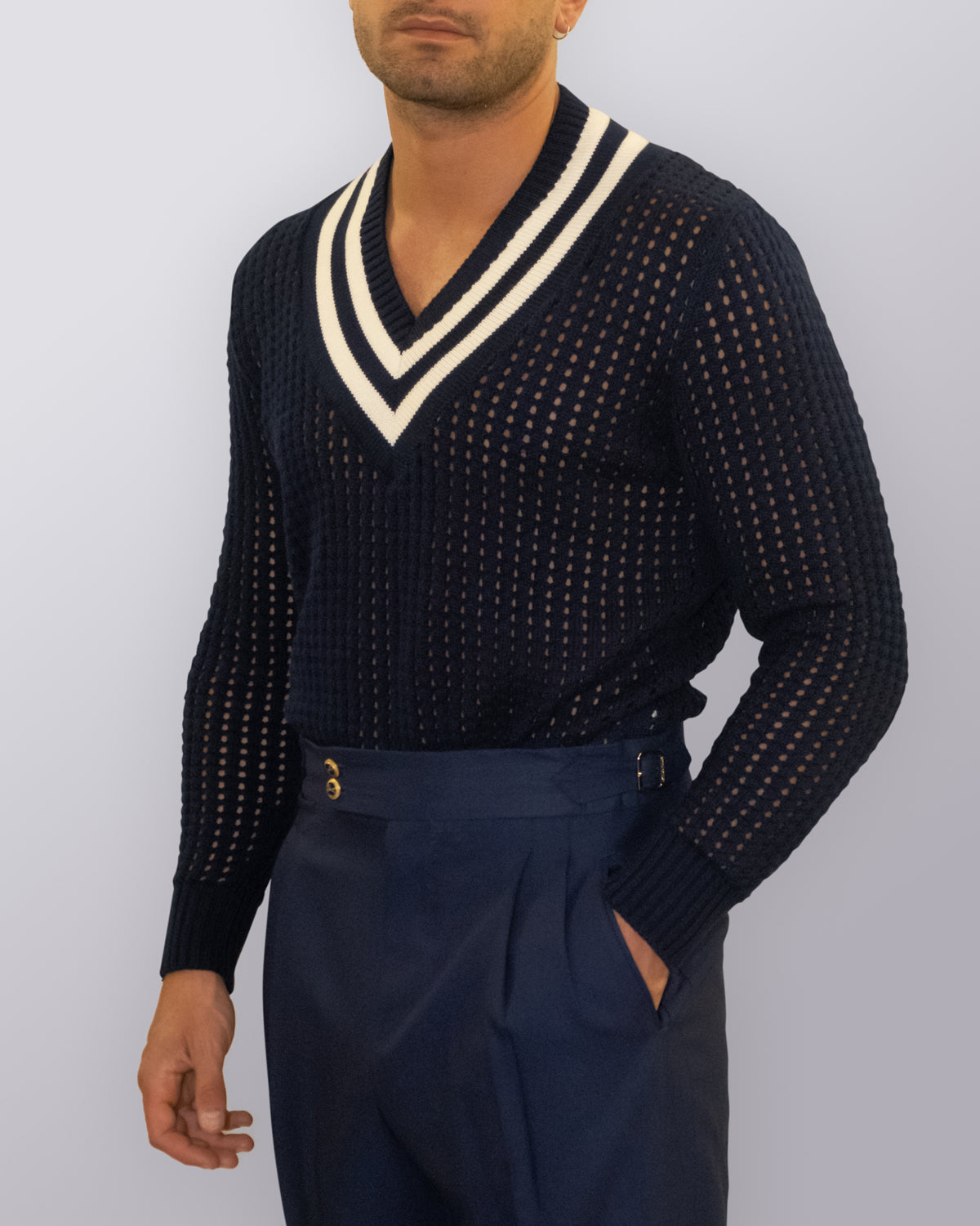 Cricket in Cotone Blu