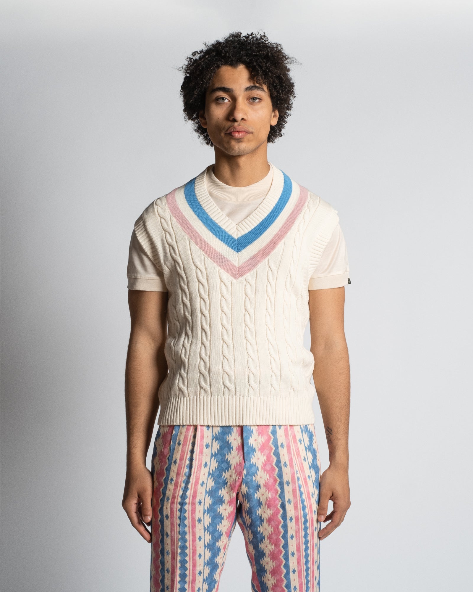 CRICKET JUMPER BLUE