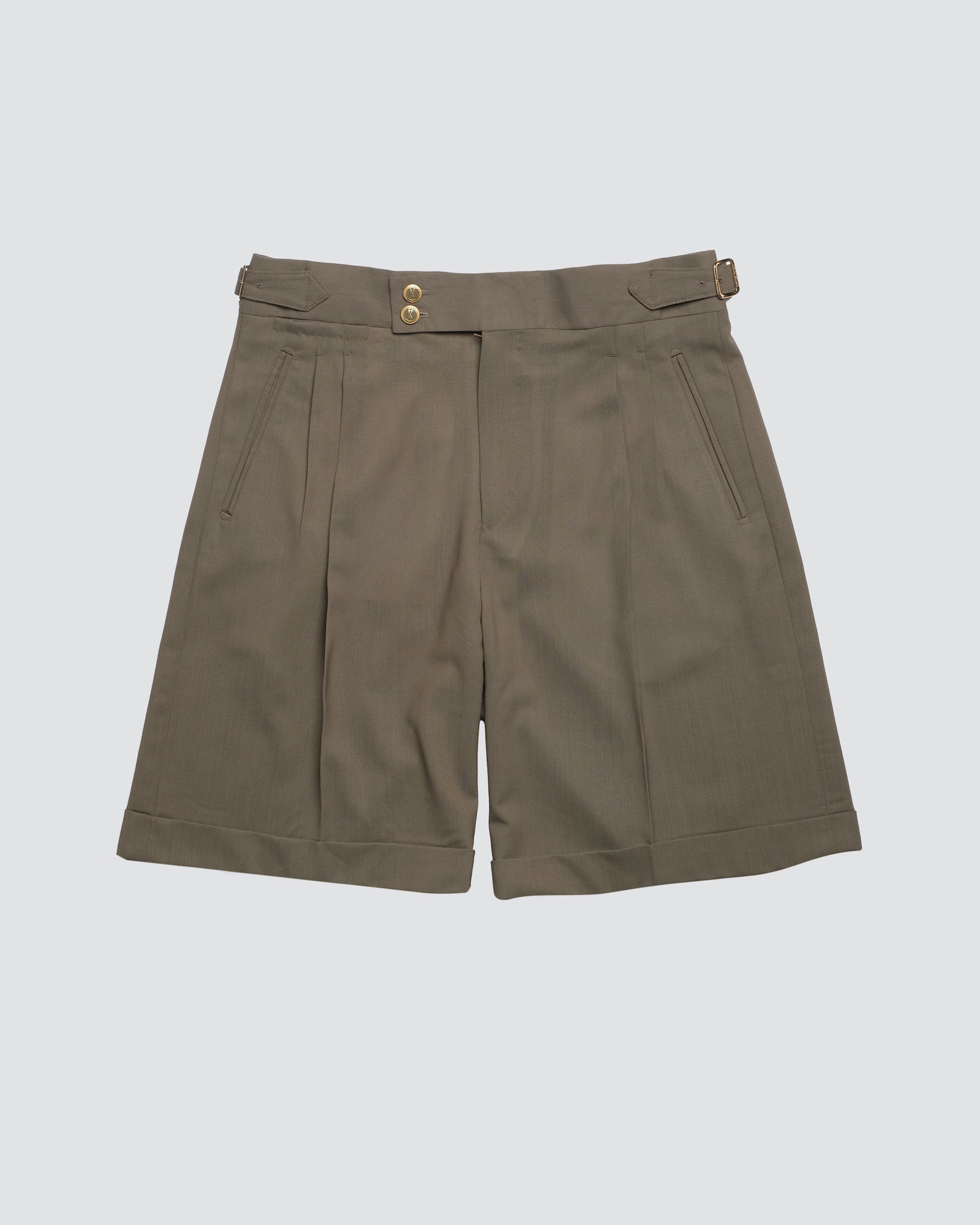 BOARD SHORTS IN GREEN HOUSE SILK