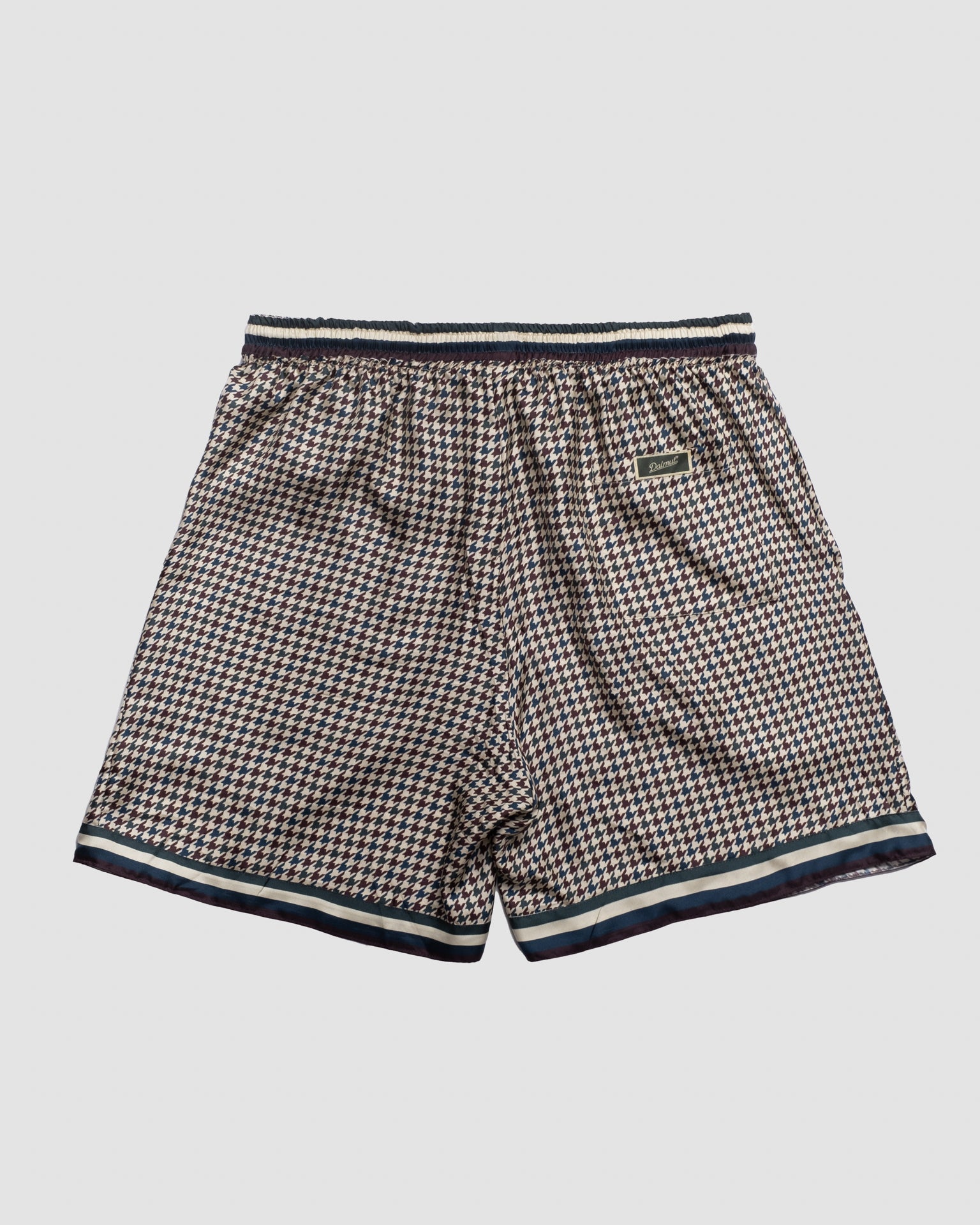 BOARD SHORTS IN GREEN HOUSE SILK