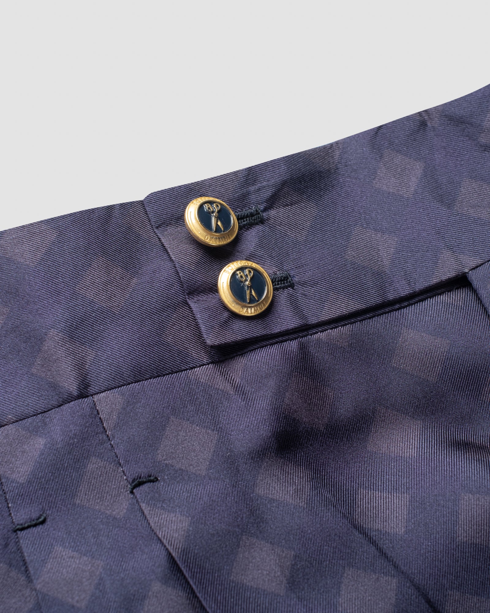 Pantaloni Oia in Seta Blue House