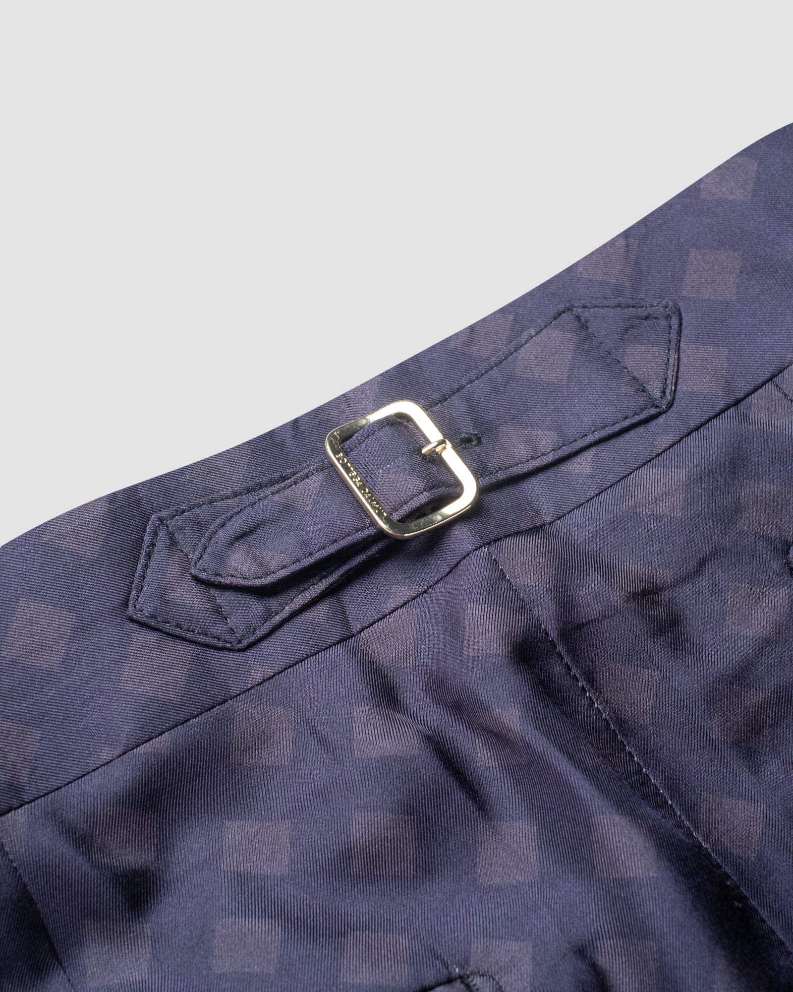 Pantaloni Oia in Seta Blue House
