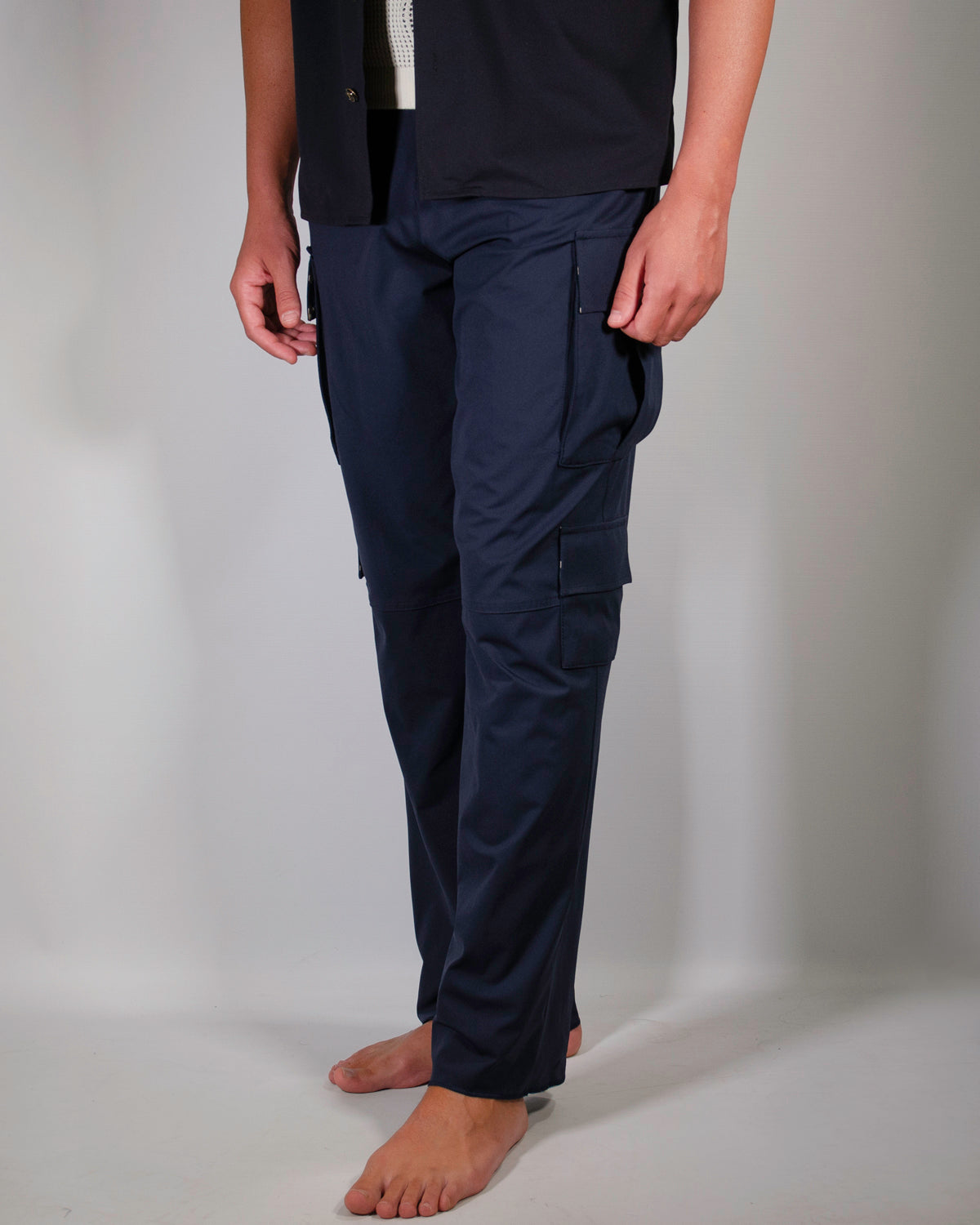 Pantaloni Cargo Blu