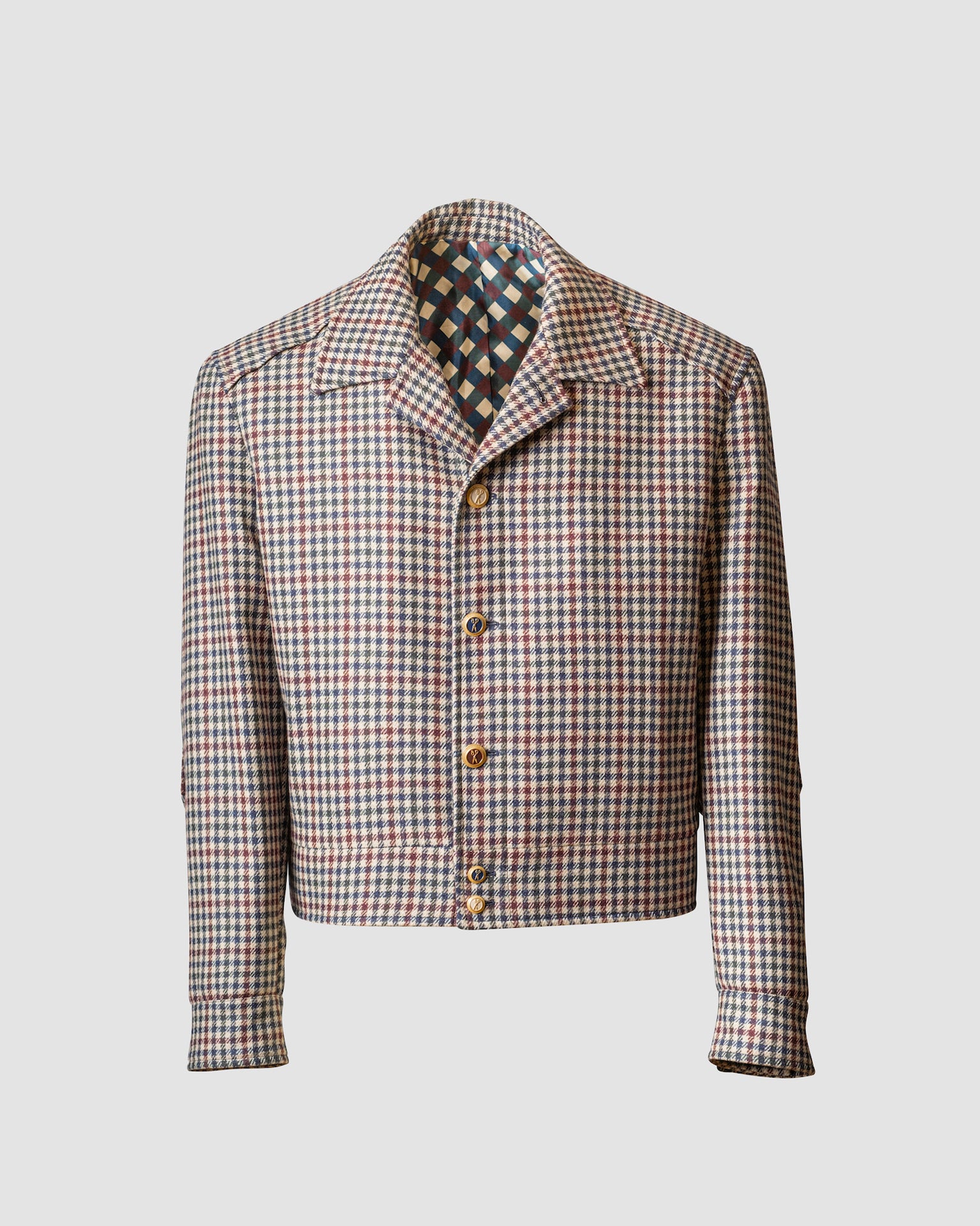 BOARD JACKET loro piana vichy