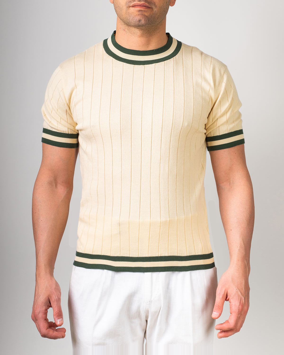 Ribbed T-Shirt White