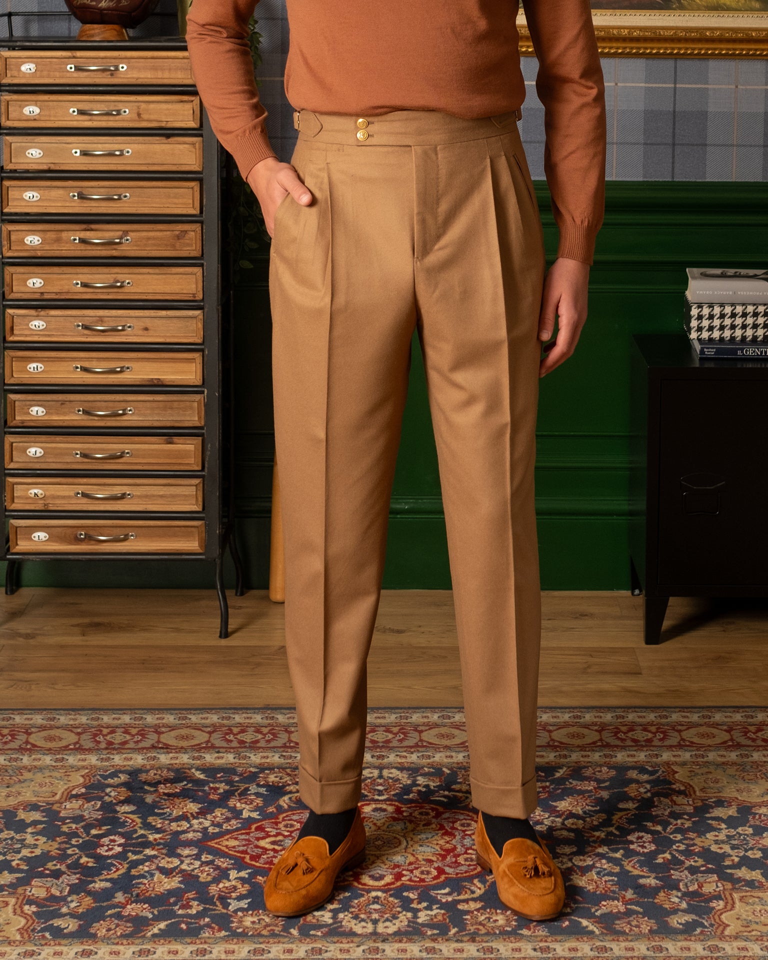 Pantaloni Oia Beige