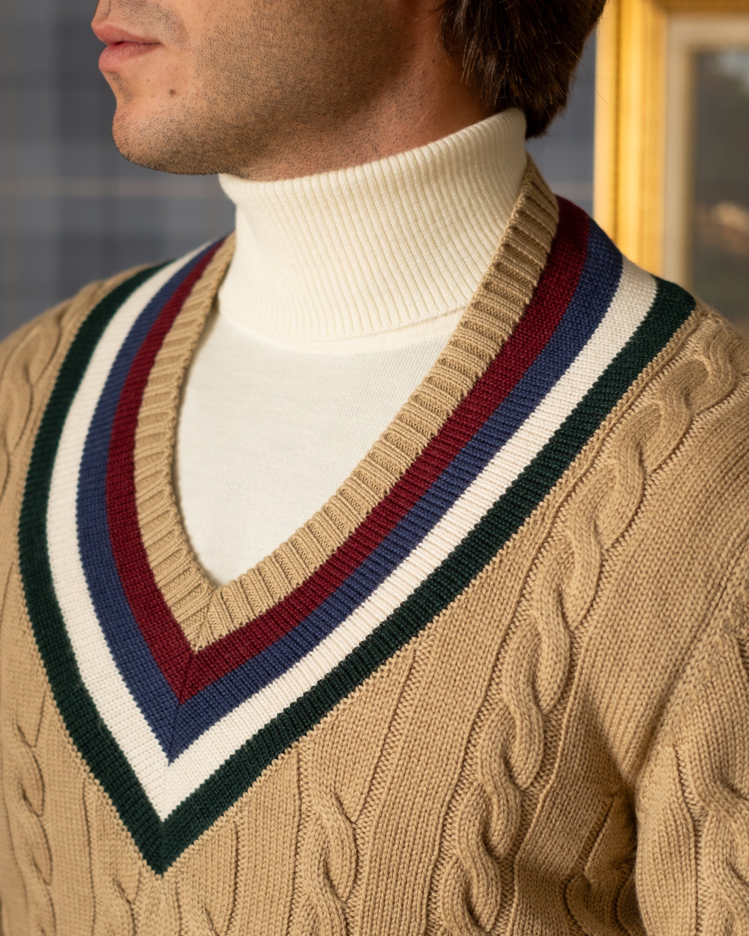 Cricket Jumper Camel