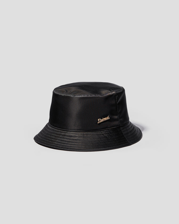Bucket Hat Nero in nylon, Bottega Dalmut