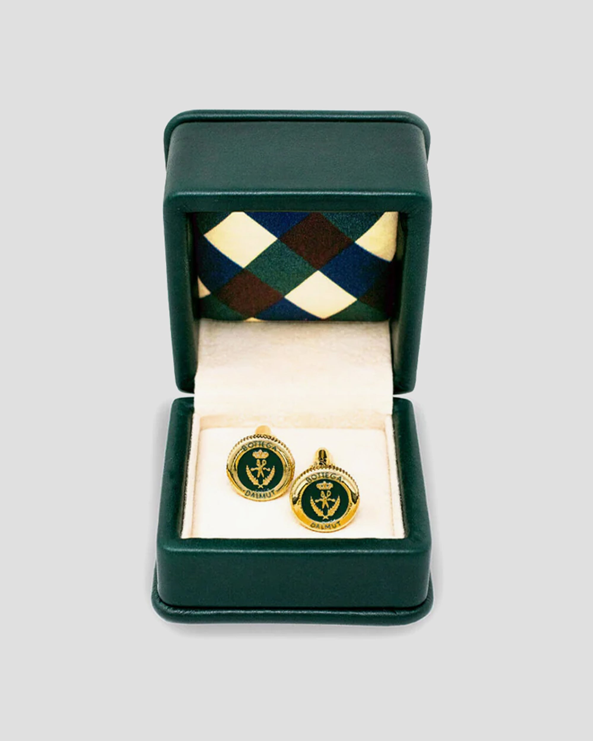 Gold Emblem Cufflinks