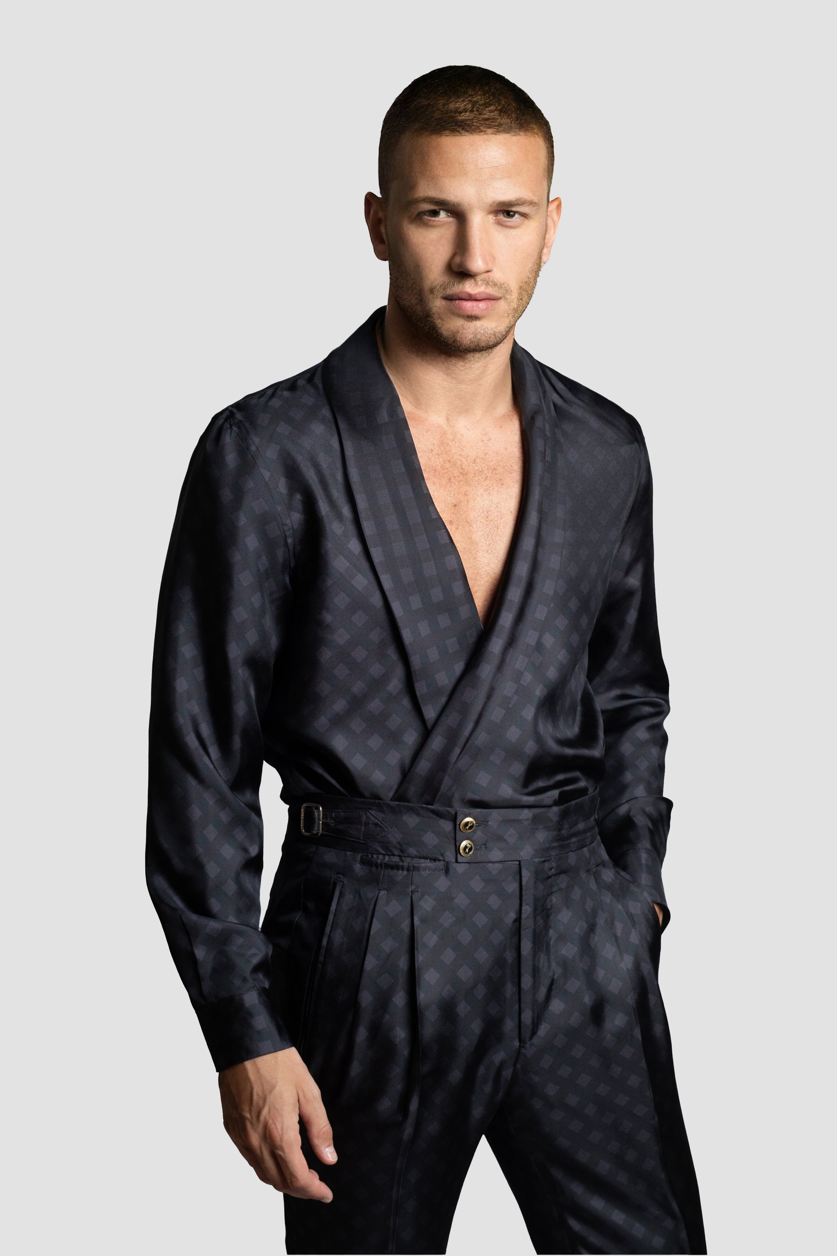 Camicia Kimono Black House