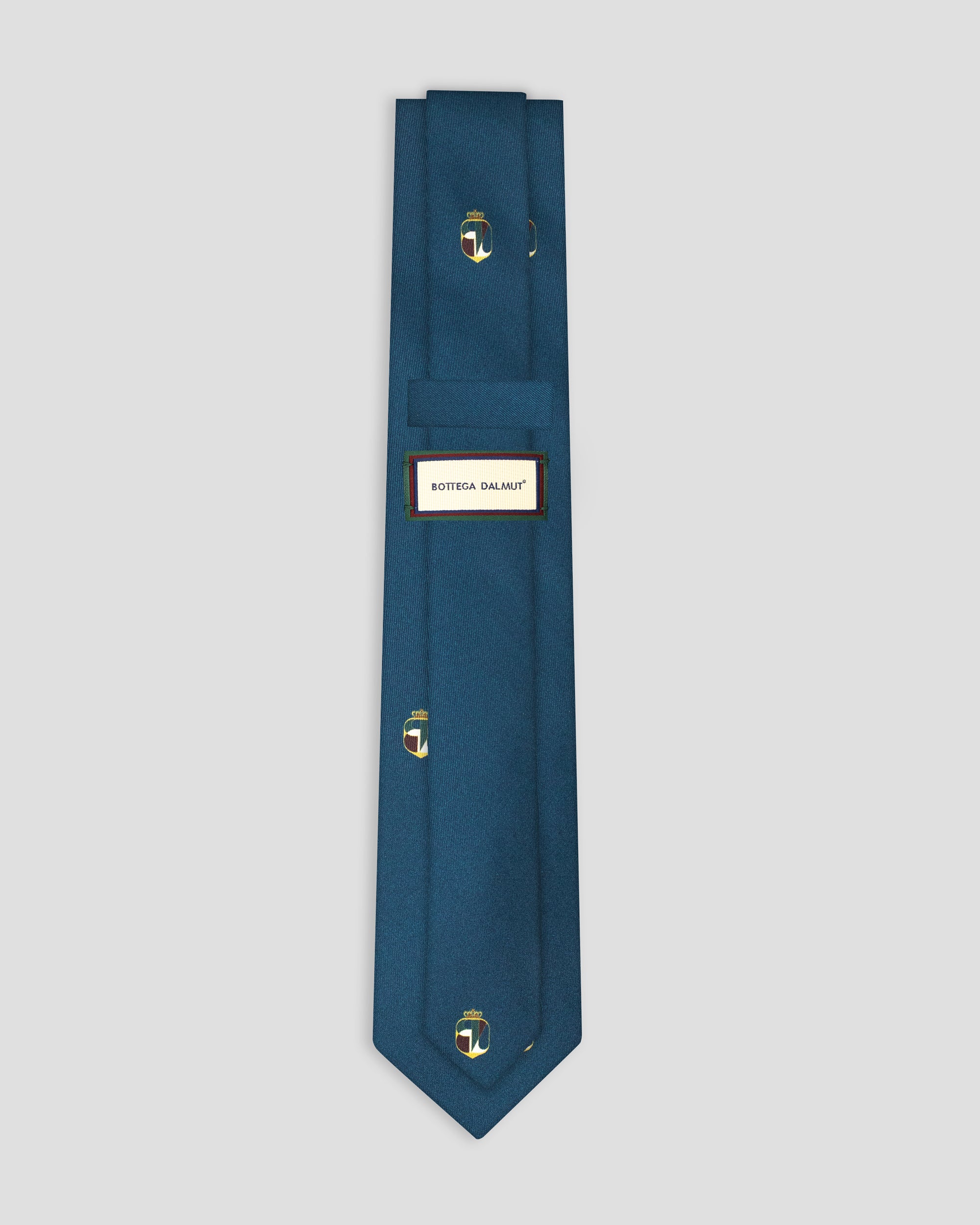 Cravatta in seta Blu Monogram