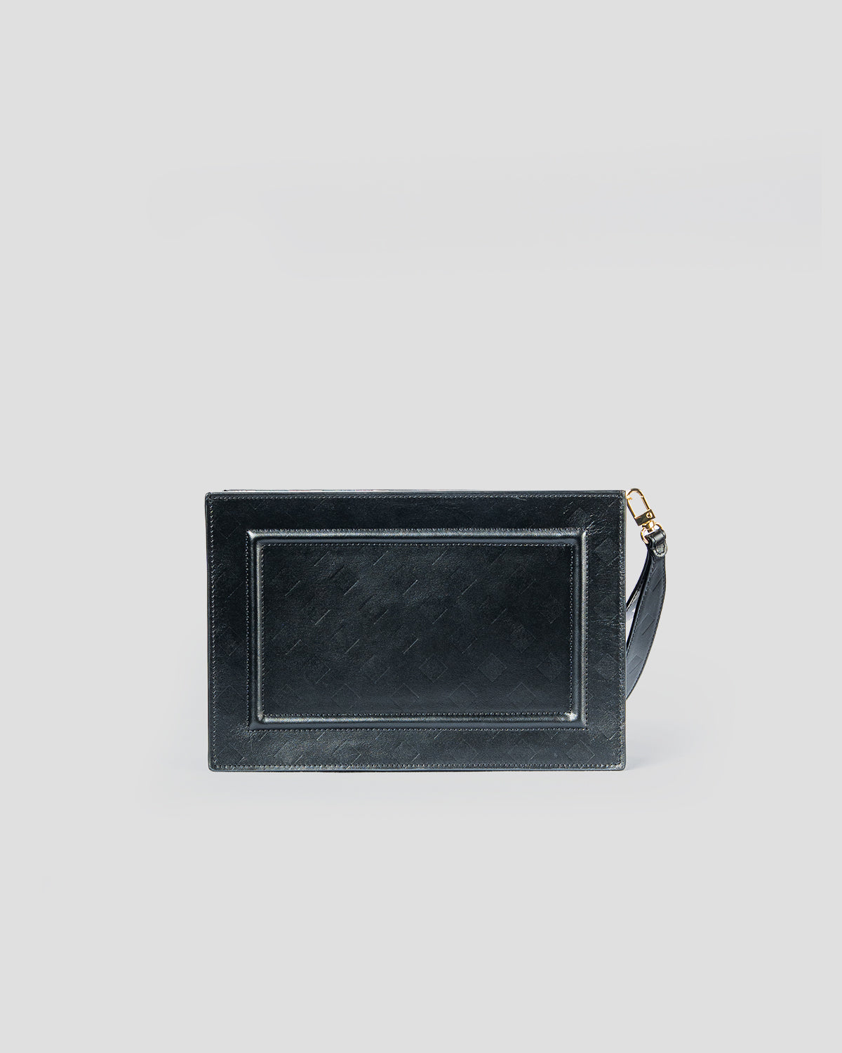 Prima Pochette Nera Bossata