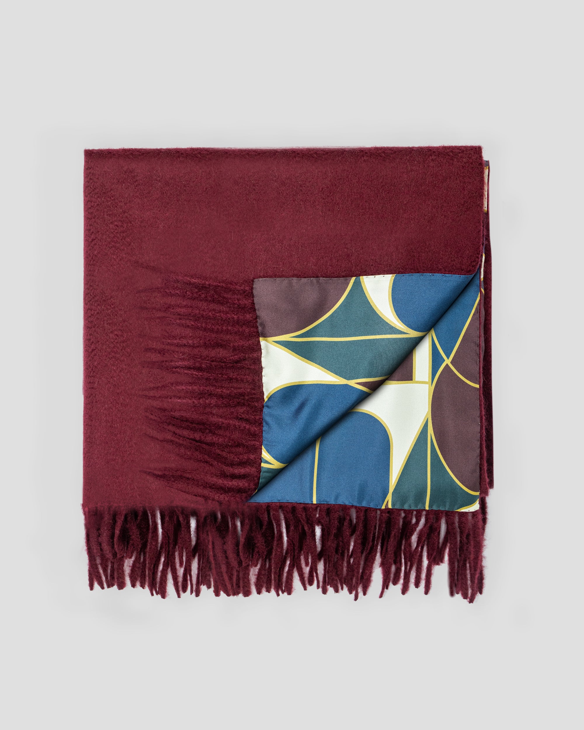 SCIARPA ZIBESILK BORDEAUX