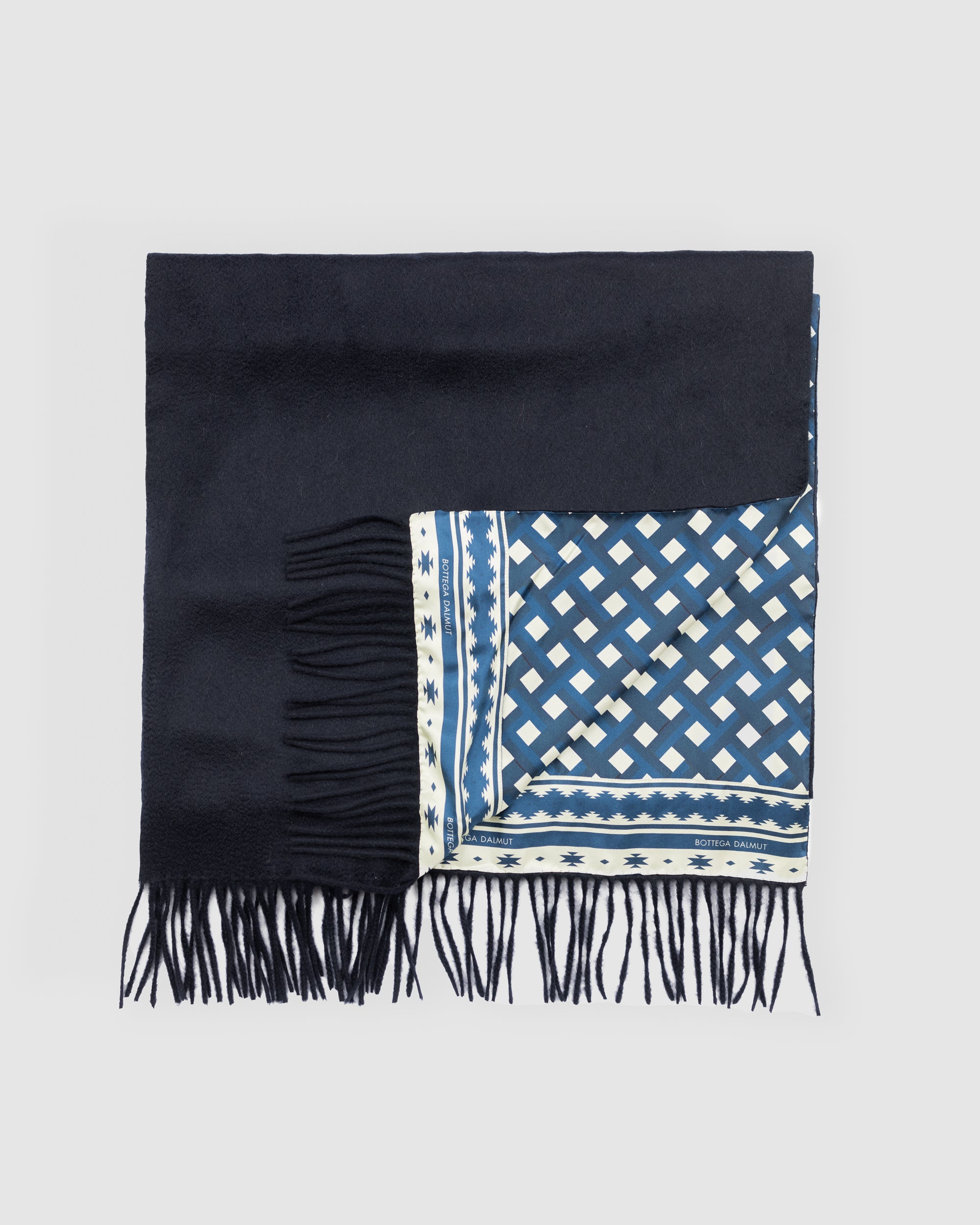 SCIARPA ZIBESILK BLU