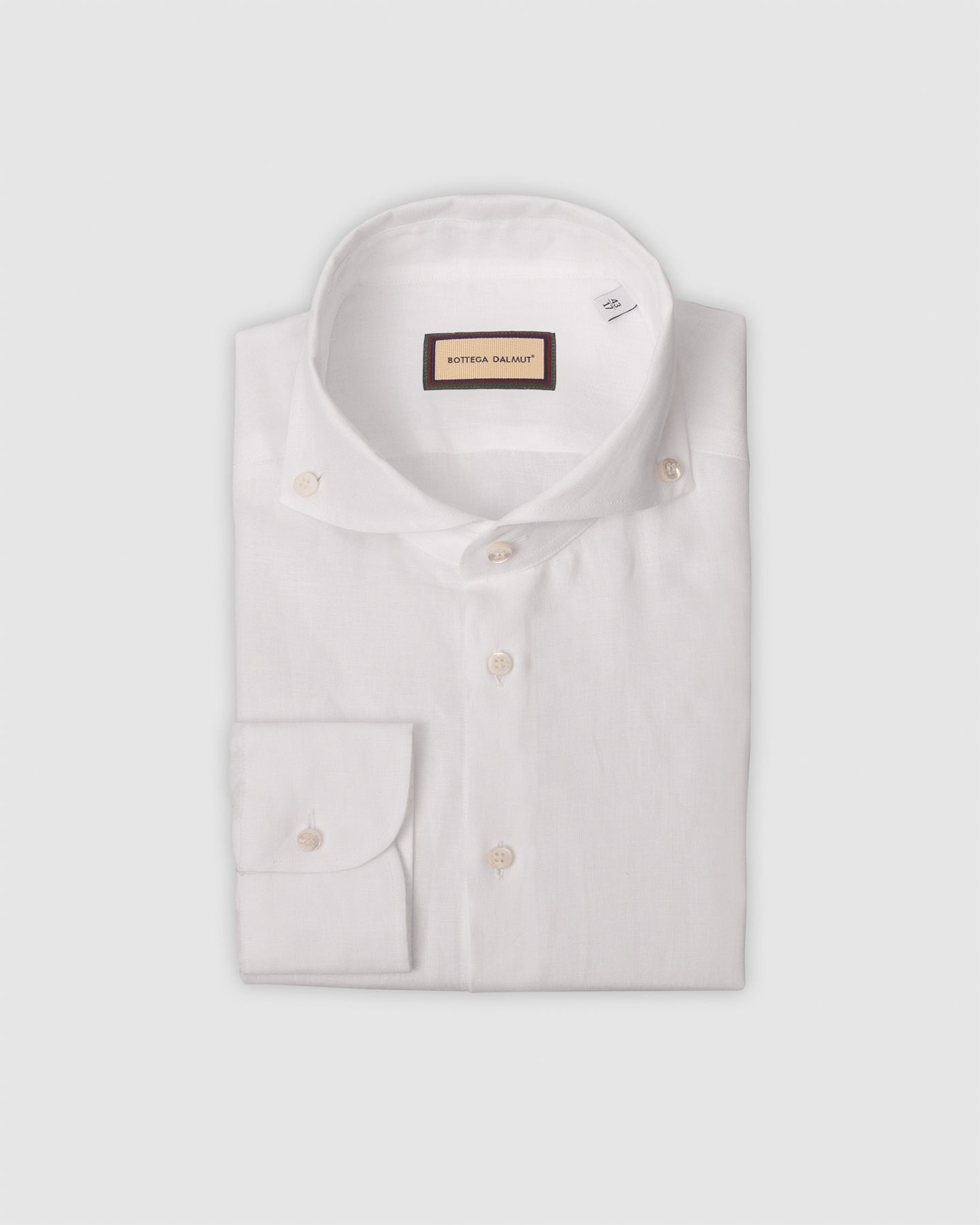 Camicia Classic Lino Bianca