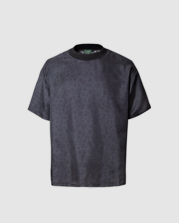 T-Shirt Oversize Seta Animalier Black House, Bottega Dalmut