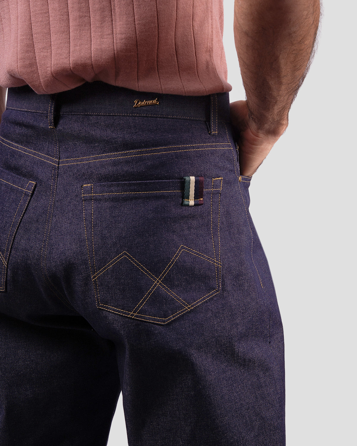 Pantaloni Balloon Denim Blu